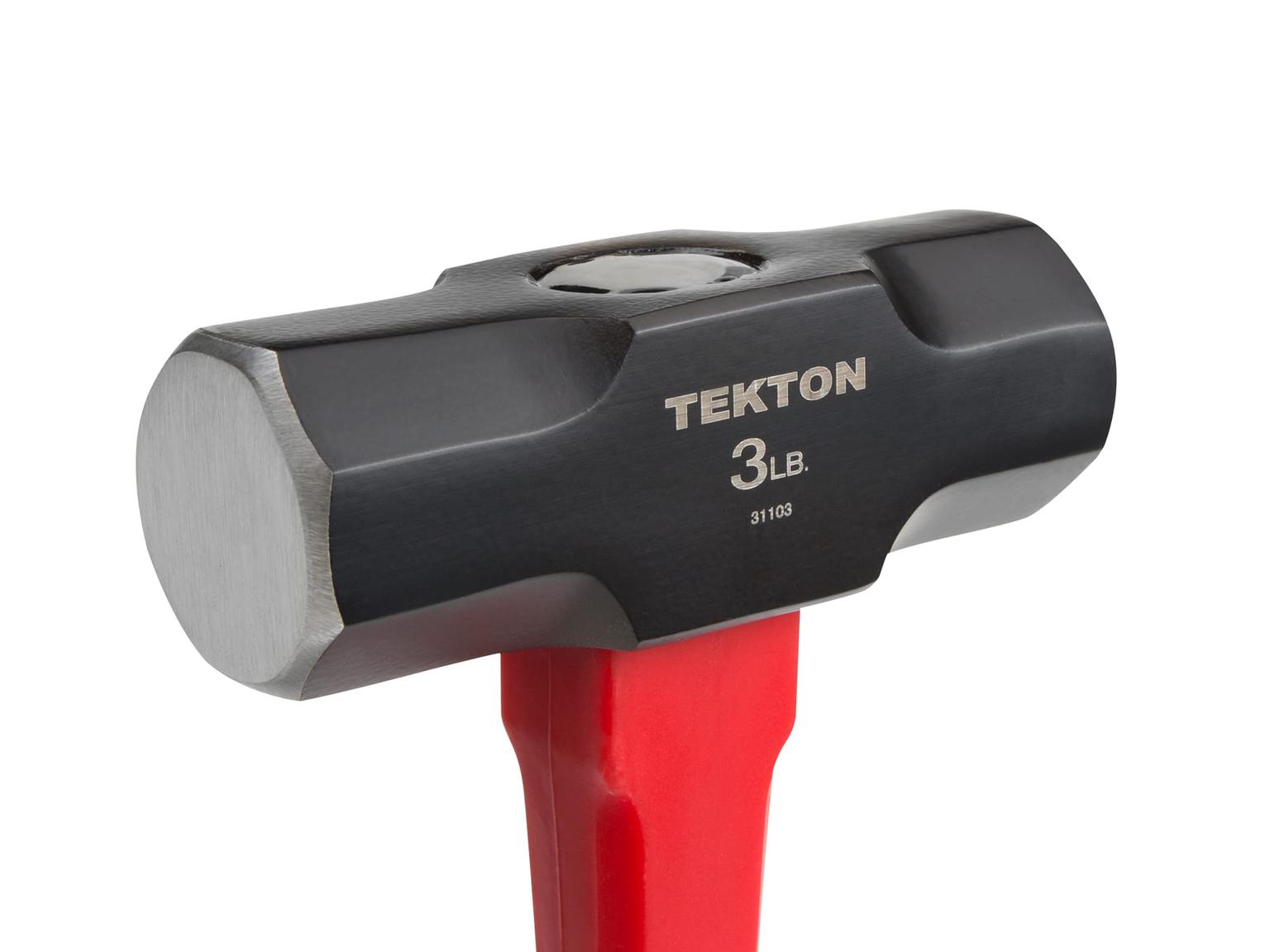 TEKTON 31103 3 lb. Sledge Hammer
