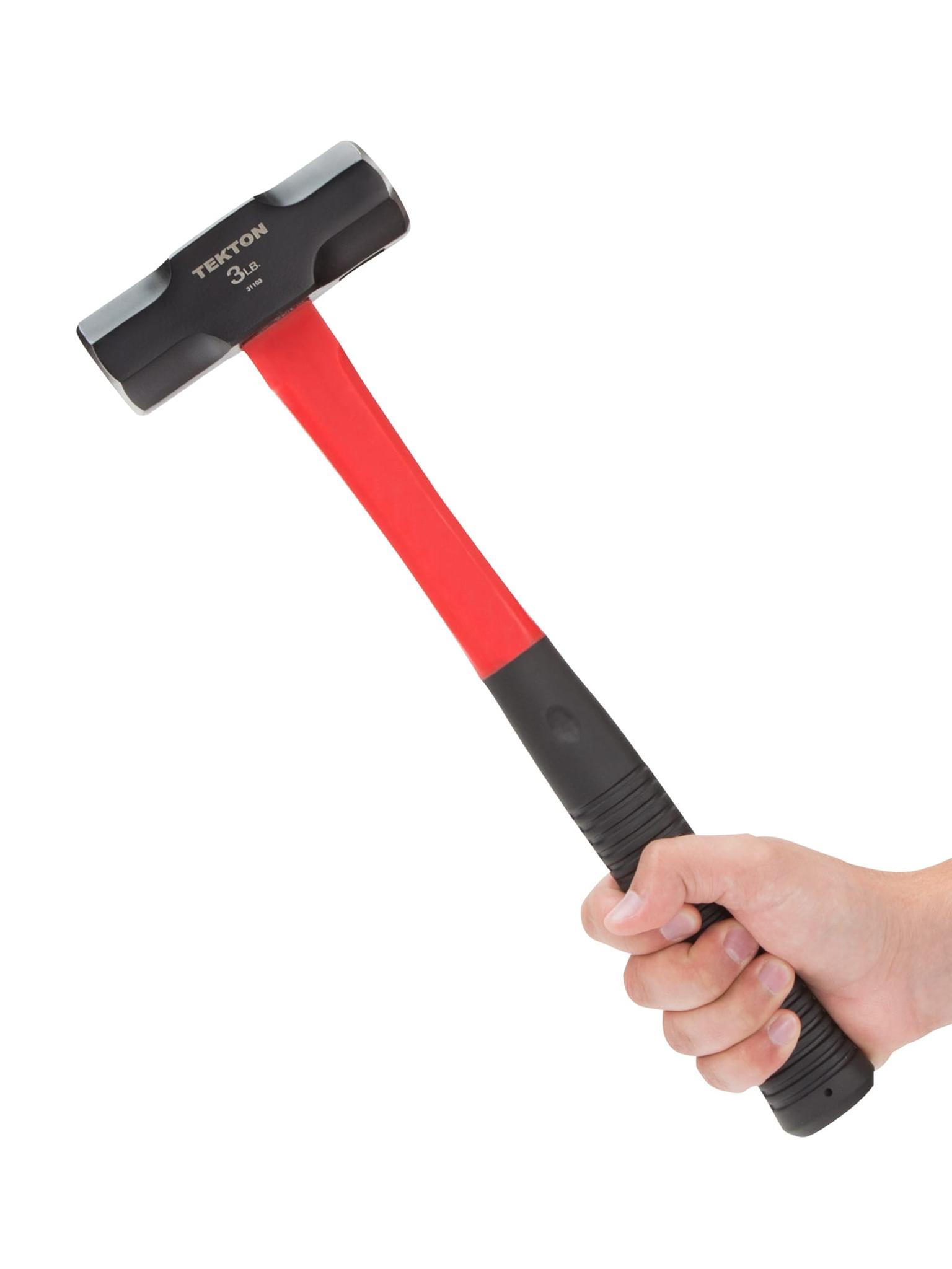 TEKTON 31103 3 lb. Sledge Hammer