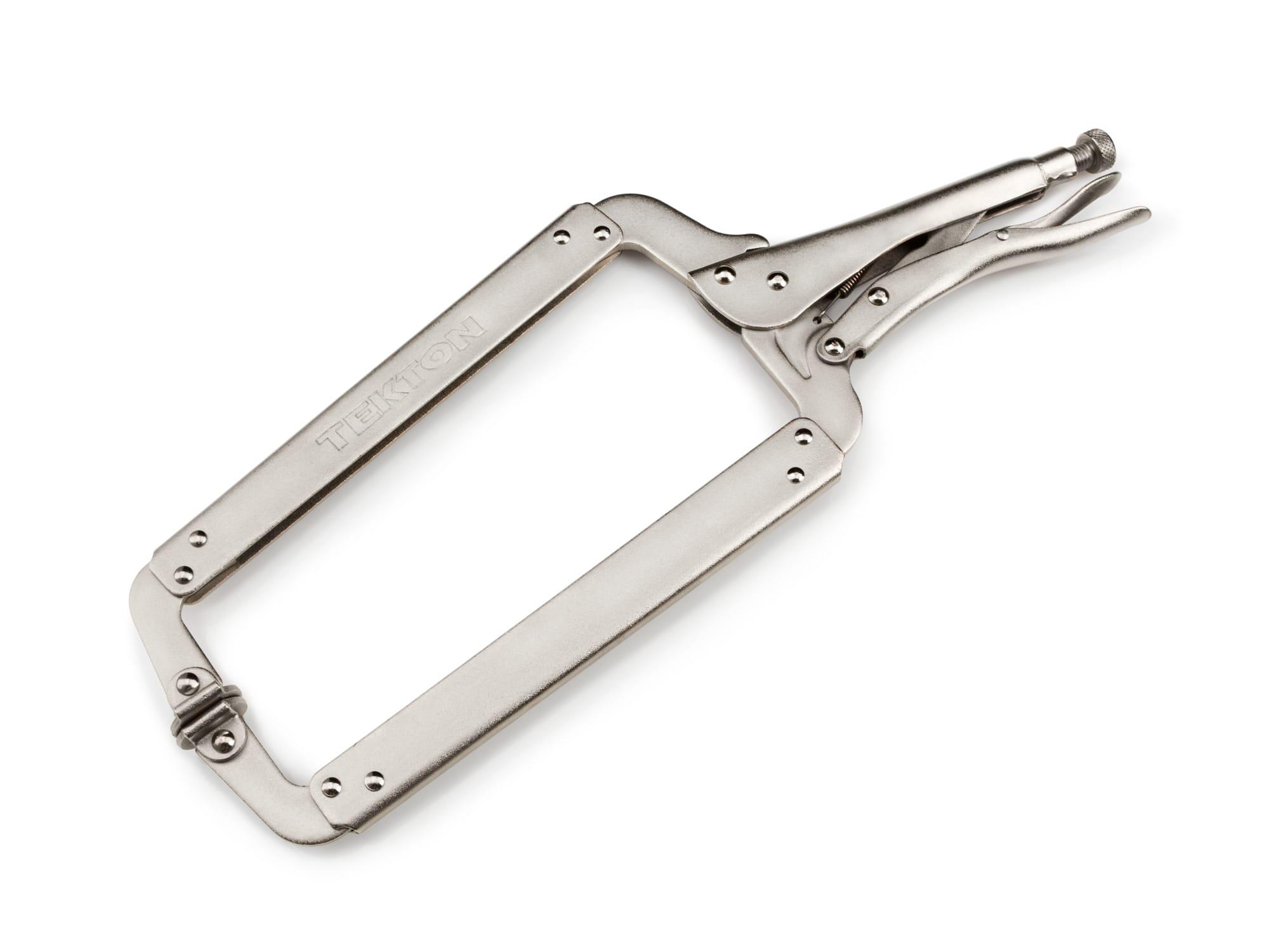 TEKTON 3836 18 Inch Swivel Pad Locking C-Clamp