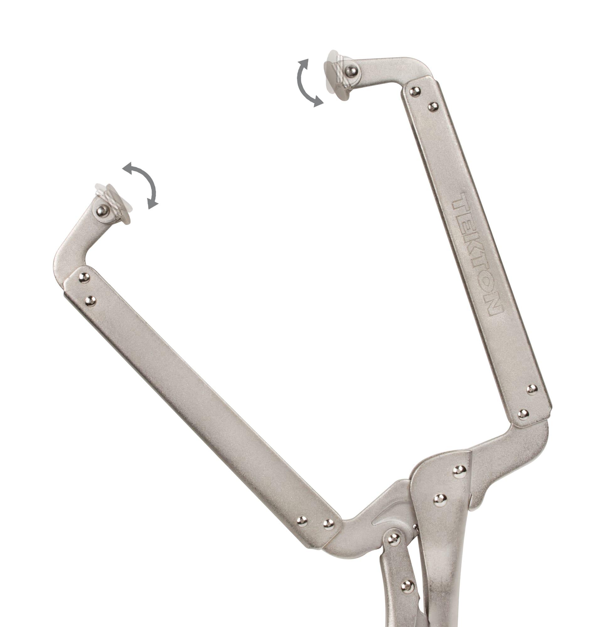 TEKTON 3836 18 Inch Swivel Pad Locking C-Clamp