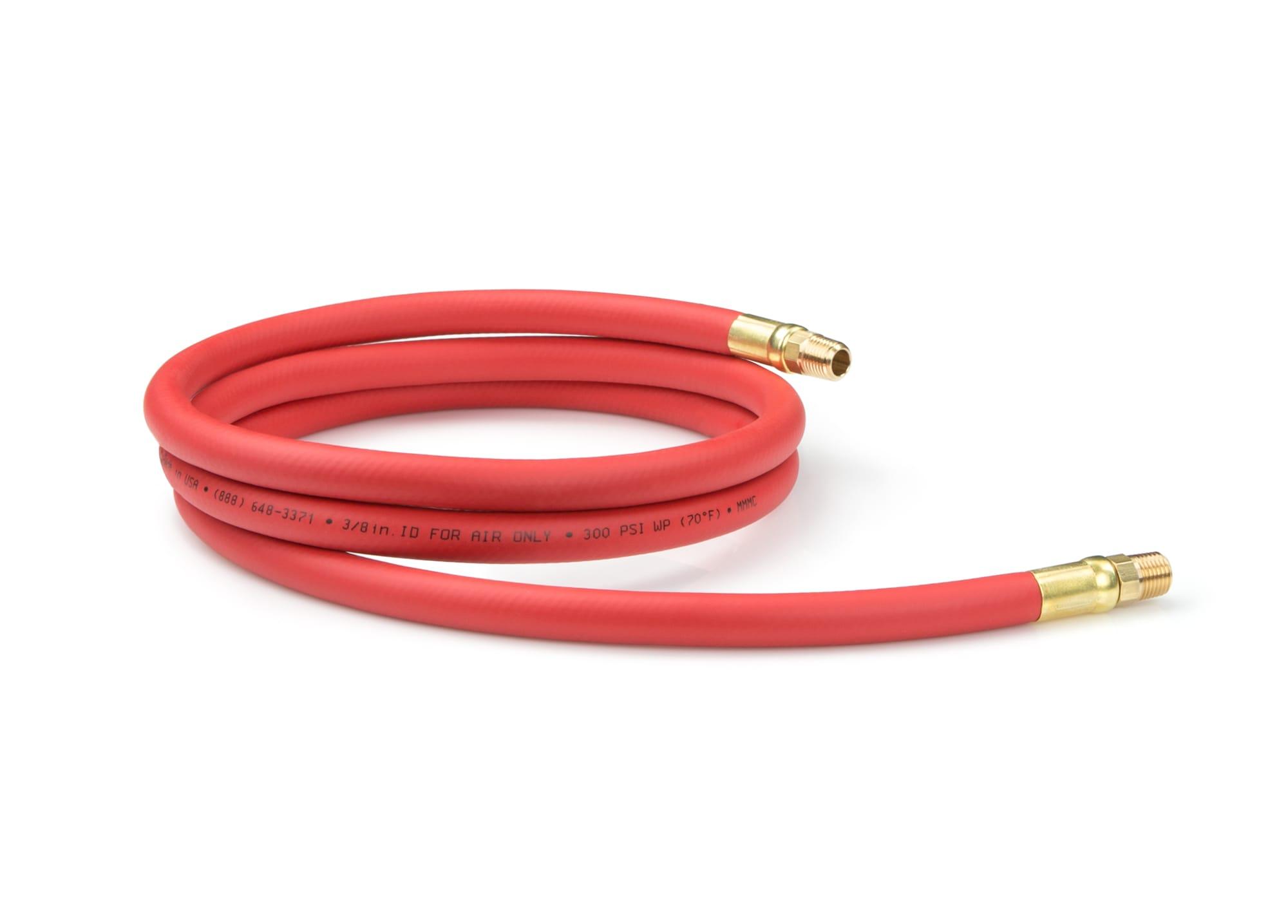 TEKTON 46133-S 3/8 Inch I.D. x 6 Foot Hybrid Lead-In Air Hose (300 PSI)