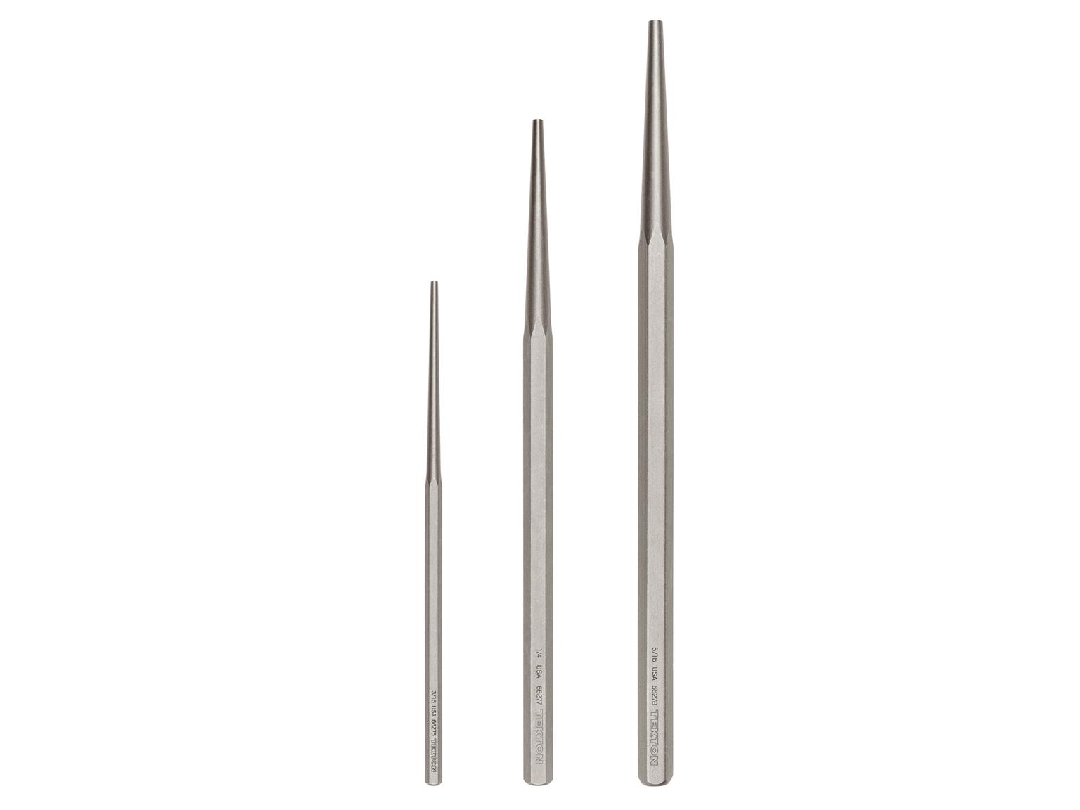 TEKTON 66556-T Long Alignment Punch Set, 3-Piece (3/16, 1/4, 5/16 in.)