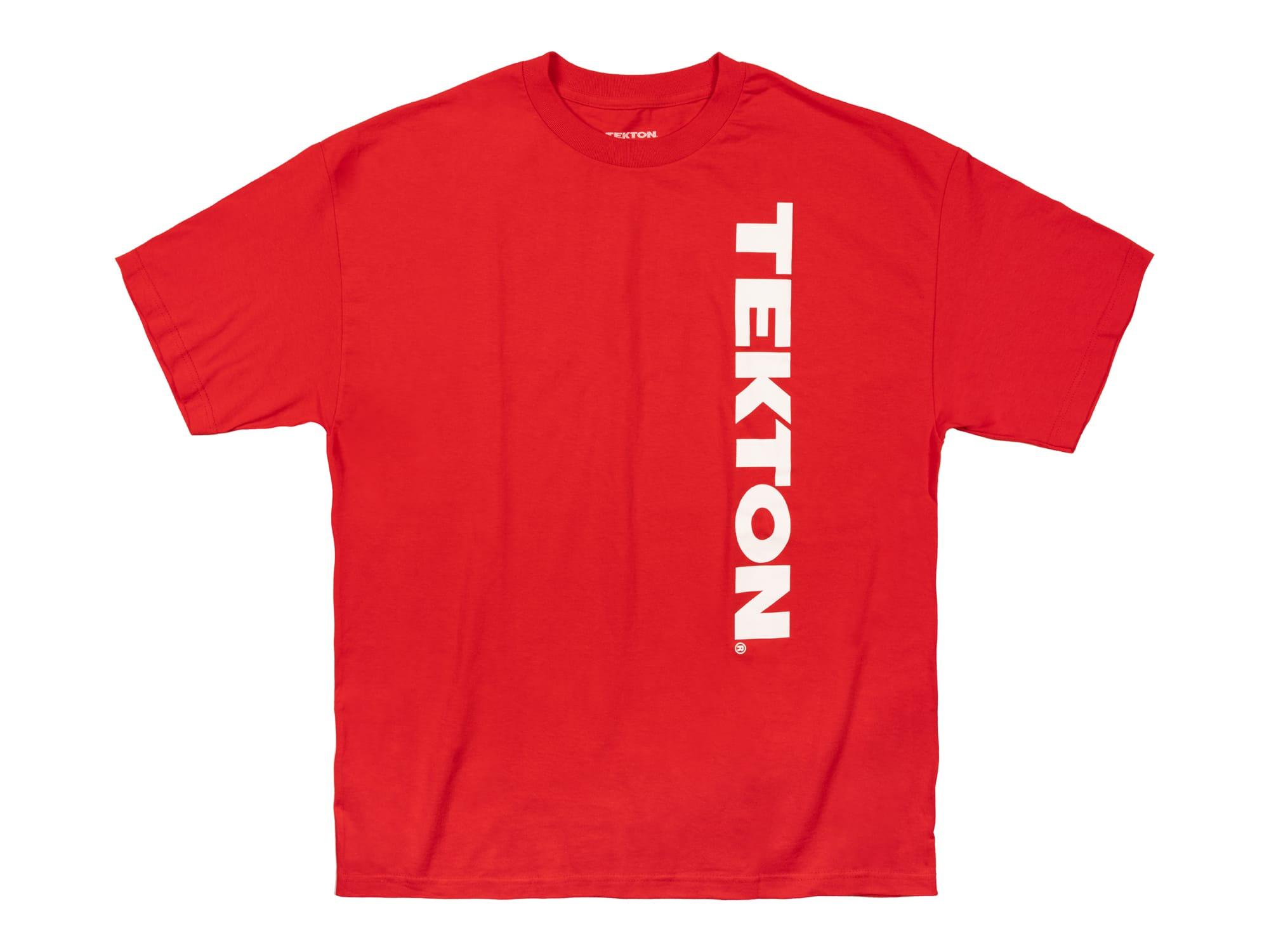 TEKTON APG32010 Tekton Men's T-Shirt, Red (XXL)