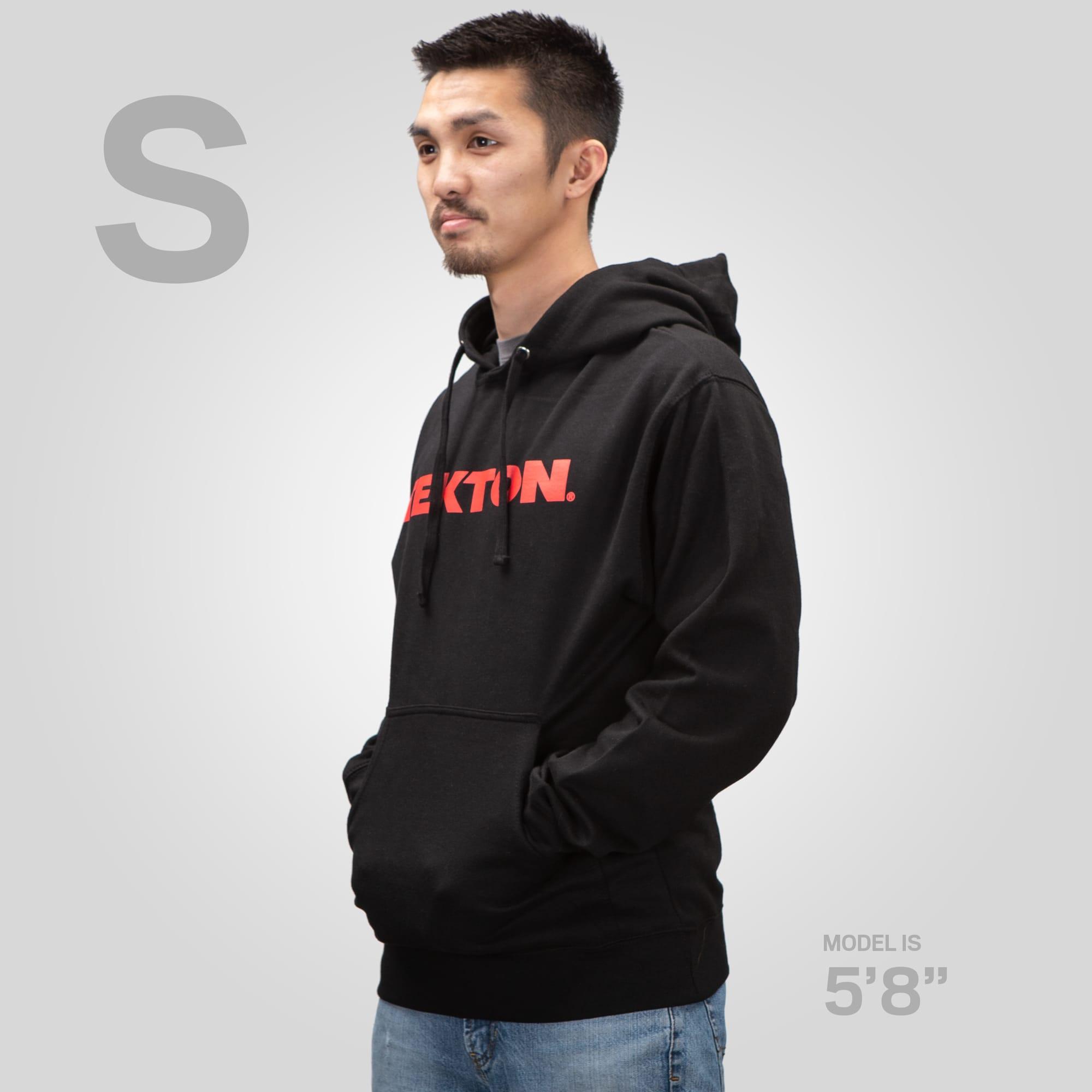 TEKTON APG32019 Tekton Pullover Hoodie, Black (S)