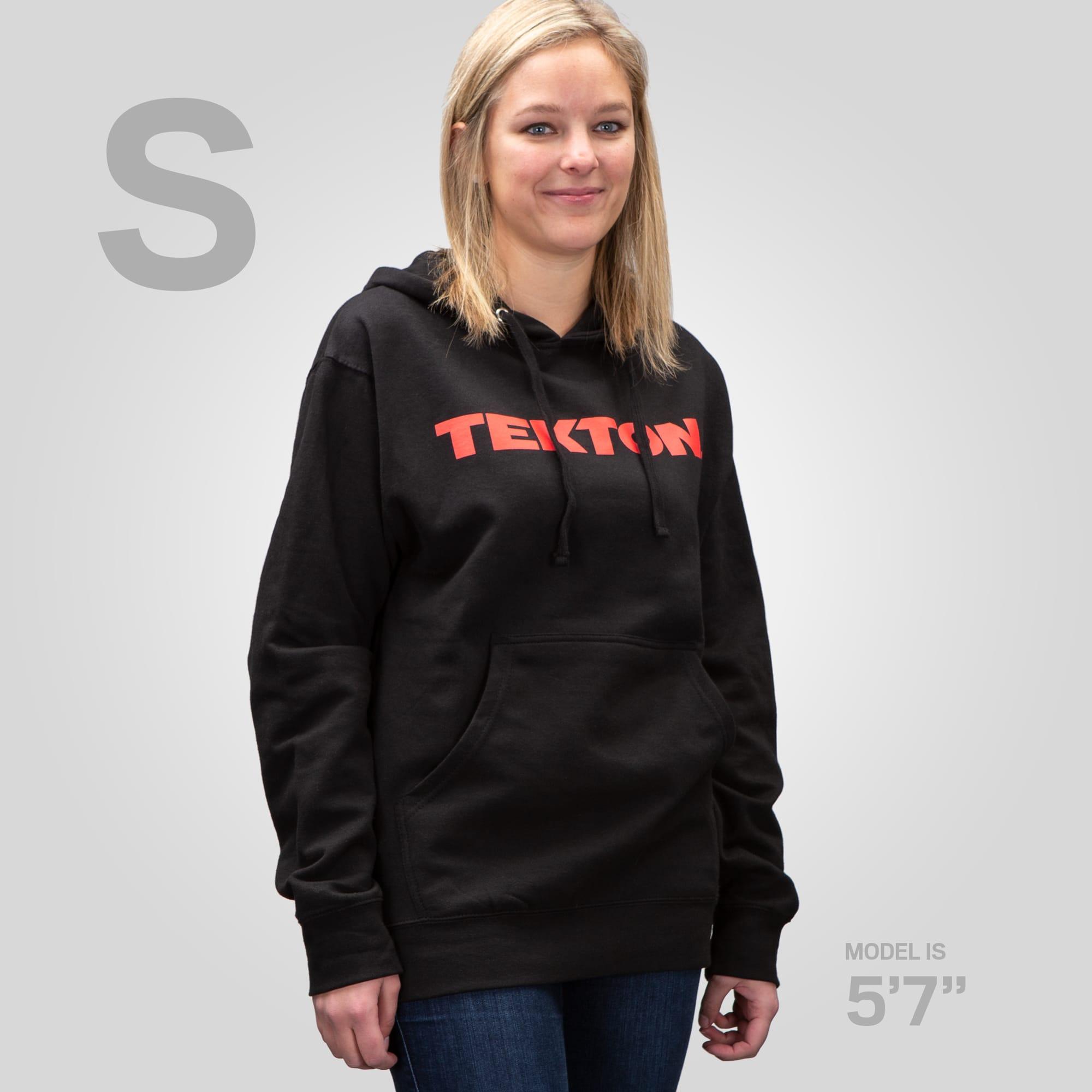 TEKTON APG32019 Tekton Pullover Hoodie, Black (S)