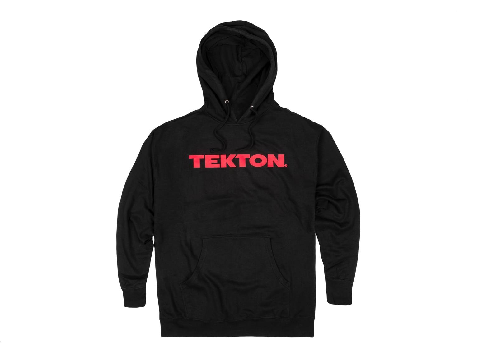 TEKTON APG32022 Tekton Pullover Hoodie, Black (XL)
