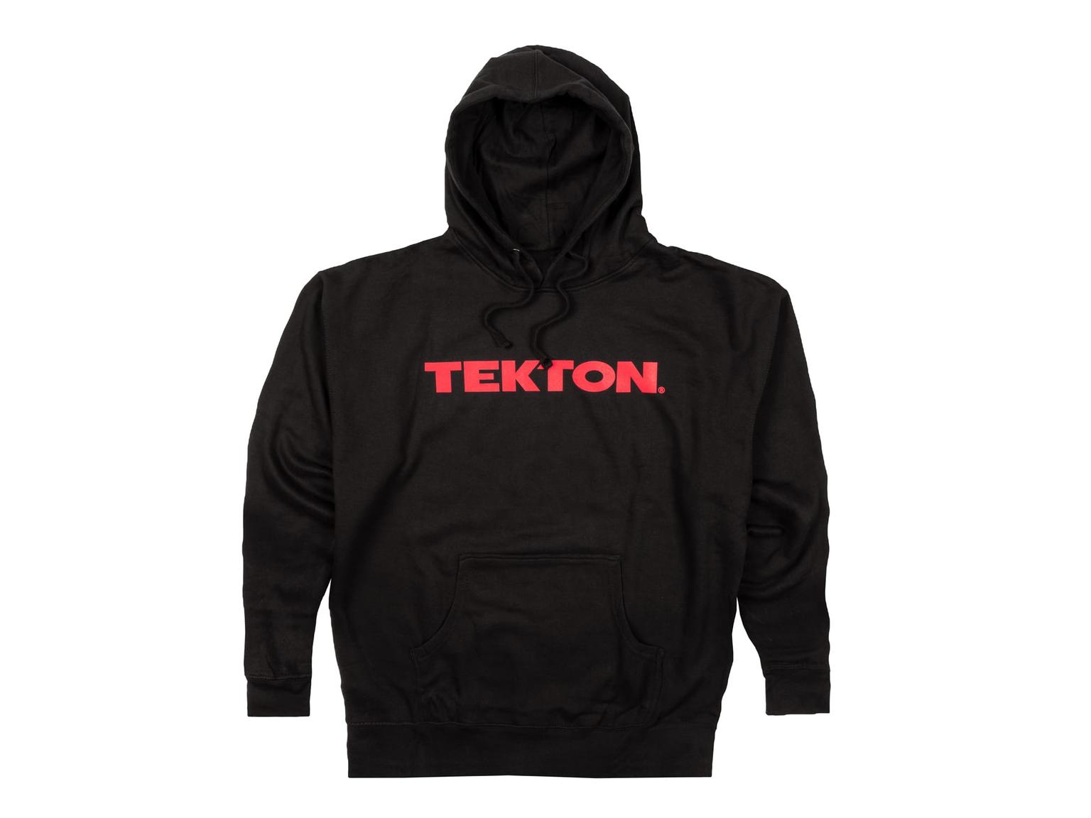 TEKTON APG32023 Tekton Pullover Hoodie, Black (XXL)