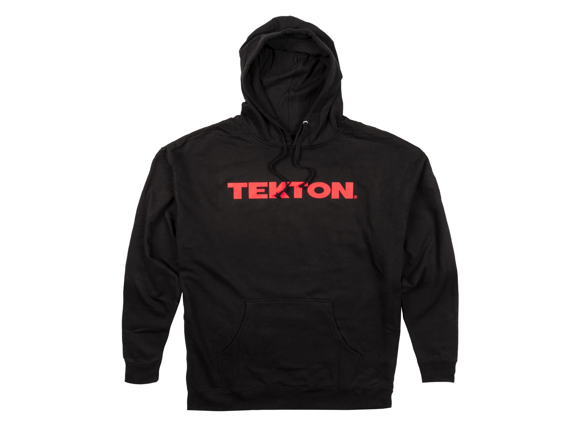 TEKTON APG32024 Tekton Pullover Hoodie, Black (XXXL)