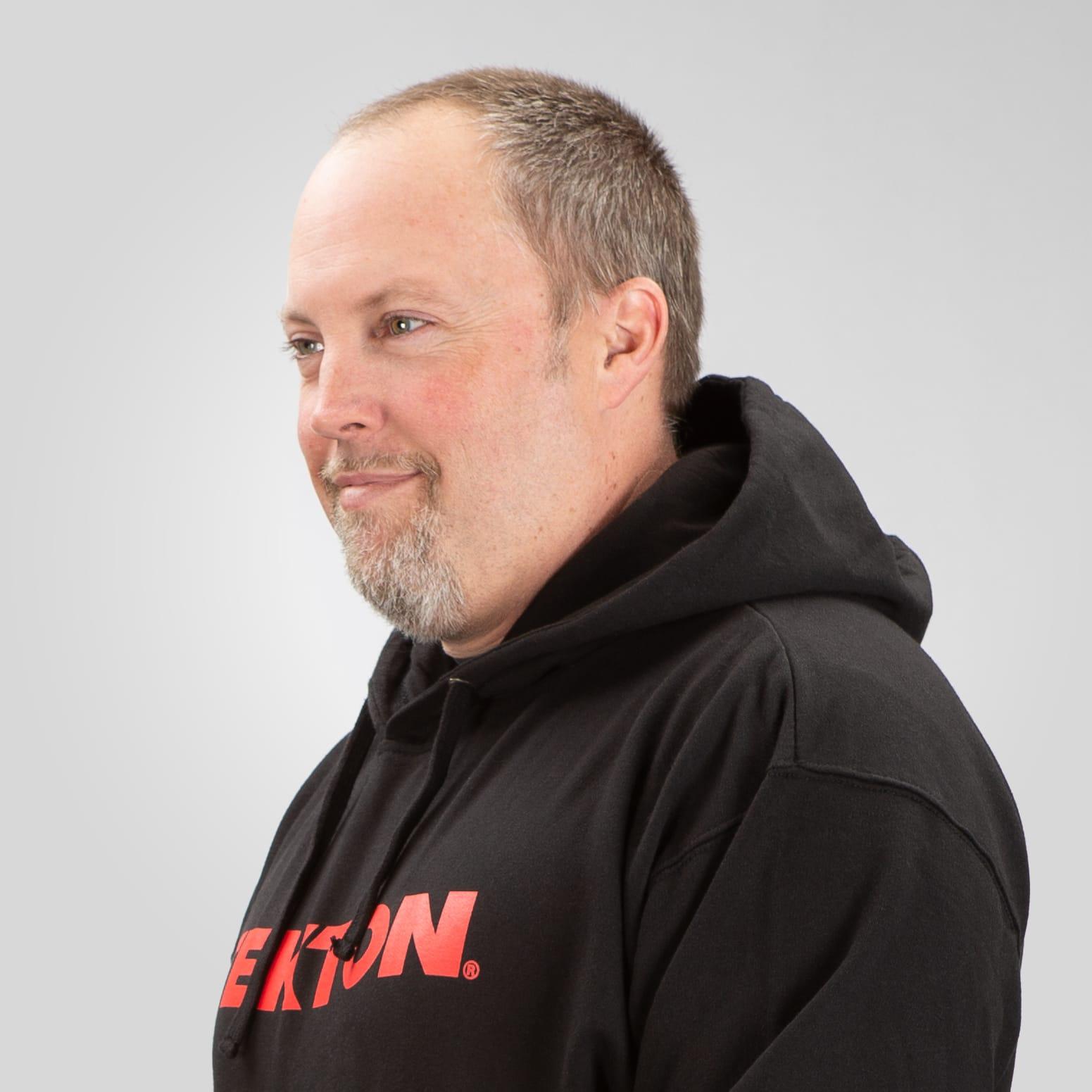 TEKTON APG32024 Tekton Pullover Hoodie, Black (XXXL)