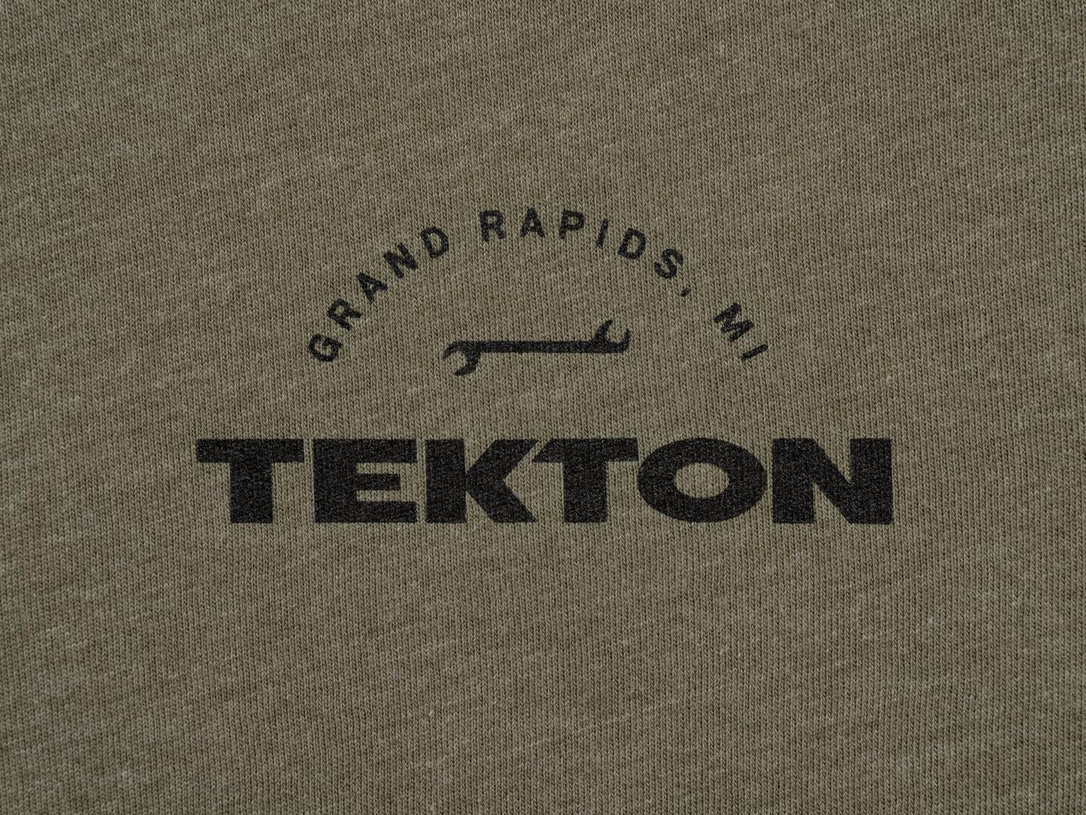 TEKTON APG32035-T Tekton Unisex T-Shirt, Heather Green (Small)