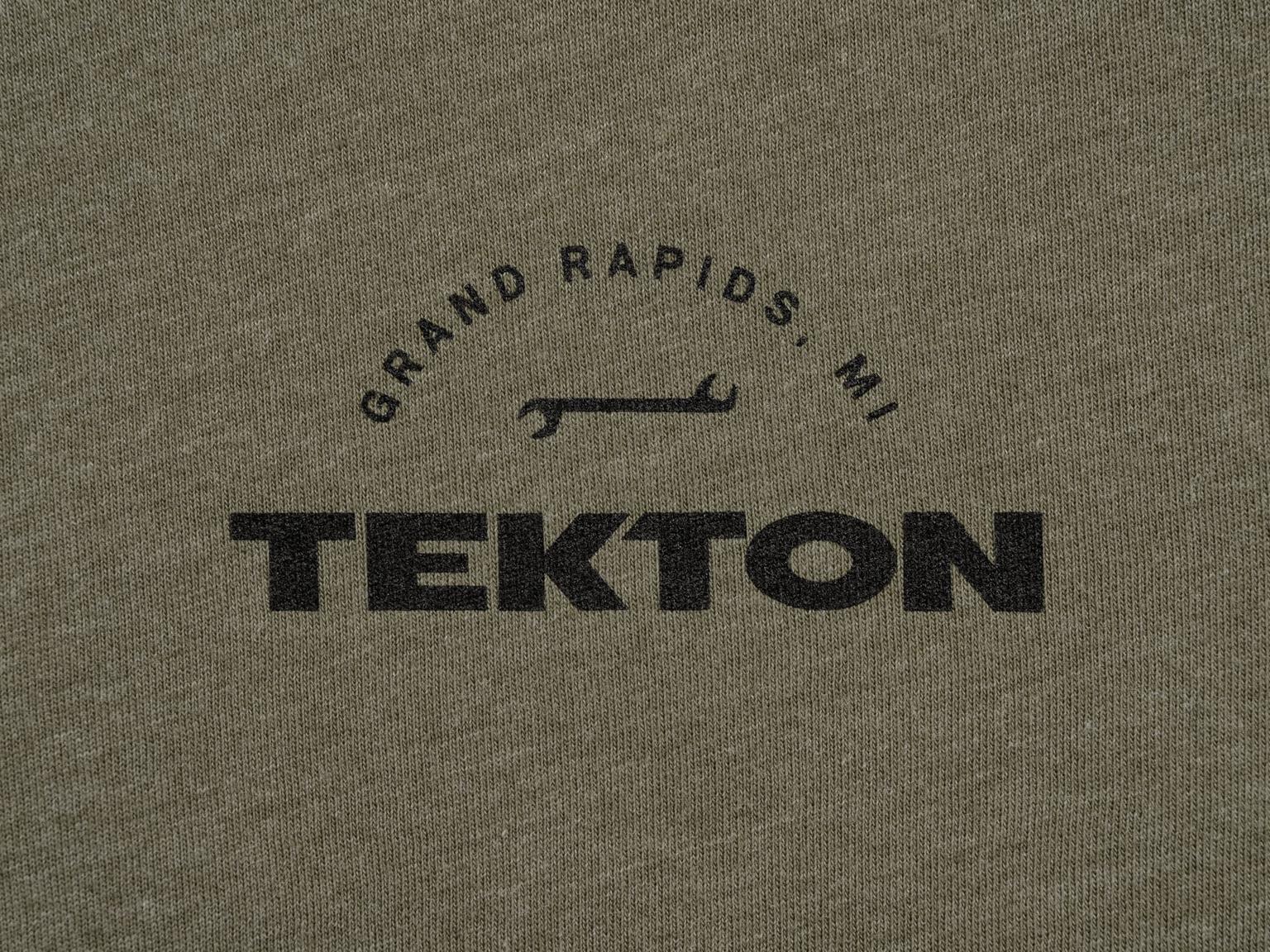 TEKTON APG32037-T Tekton Unisex T-Shirt, Heather Green (Large)