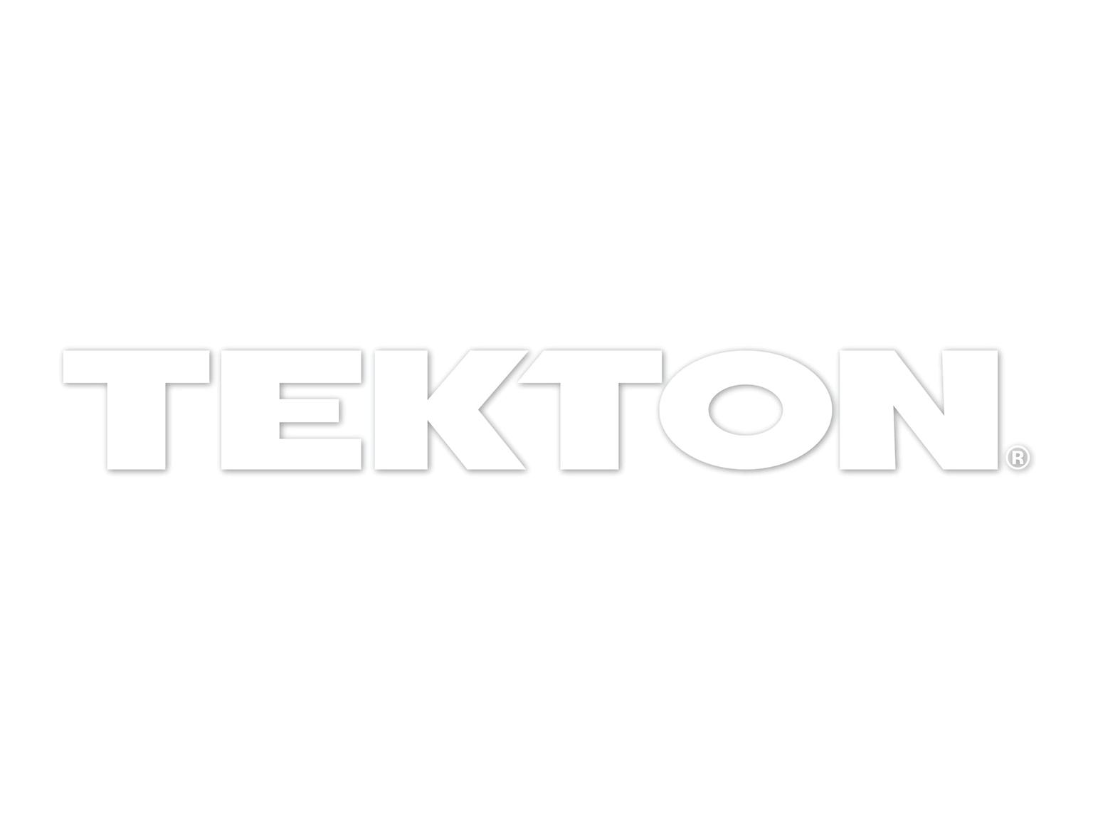 TEKTON APG51002-T Tekton Decal, White (20 x 2-1/2 in.)