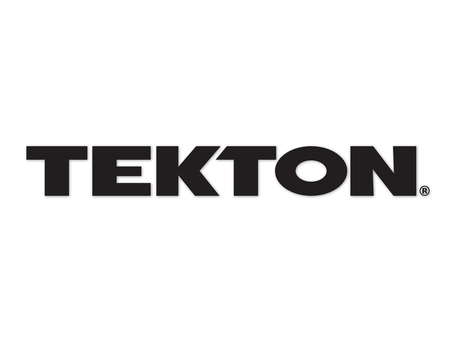 TEKTON APG51003-T Tekton Decal, Black (20 x 2-1/2 in.)