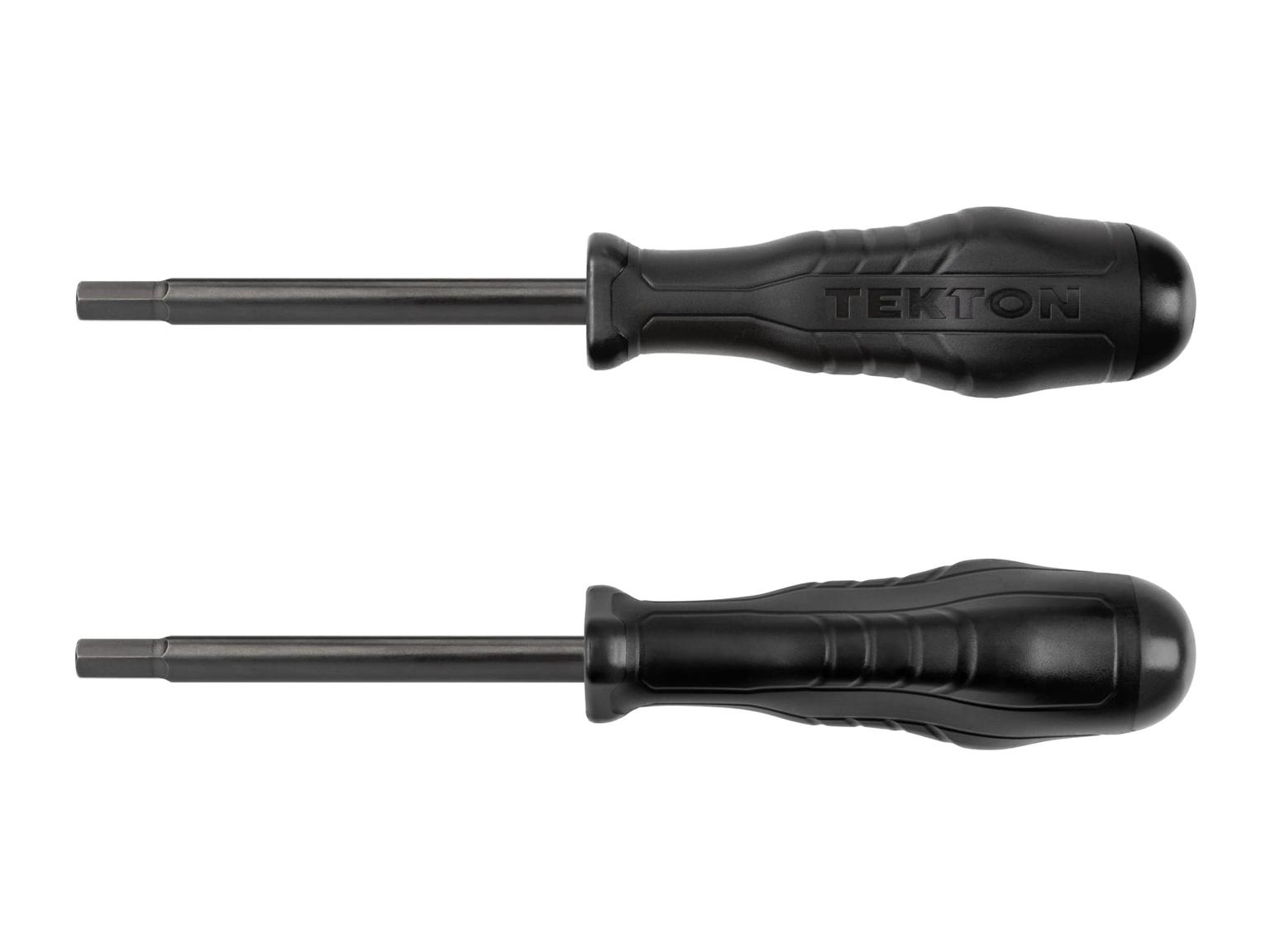 TEKTON DHX11313-T 5/16 Inch Hex High-Torque Black Oxide Blade Screwdriver