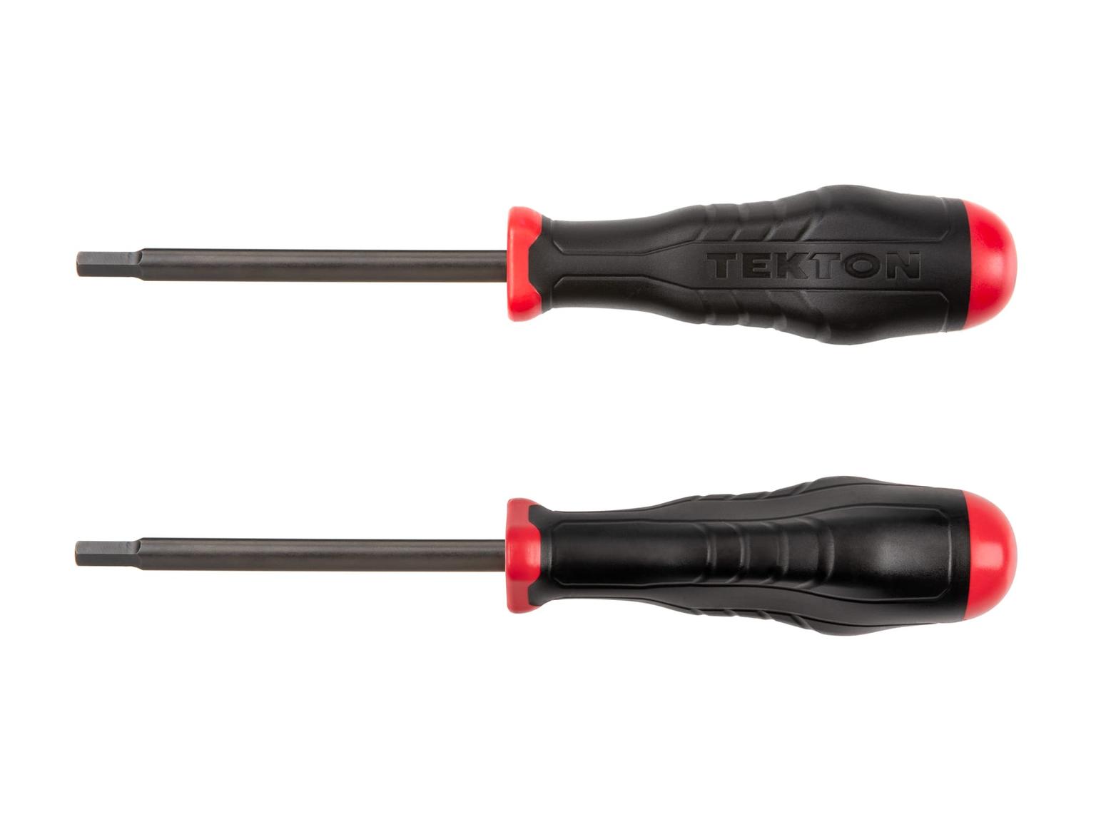 TEKTON DHX21060-T 6 mm Hex High-Torque Black Oxide Blade Screwdriver