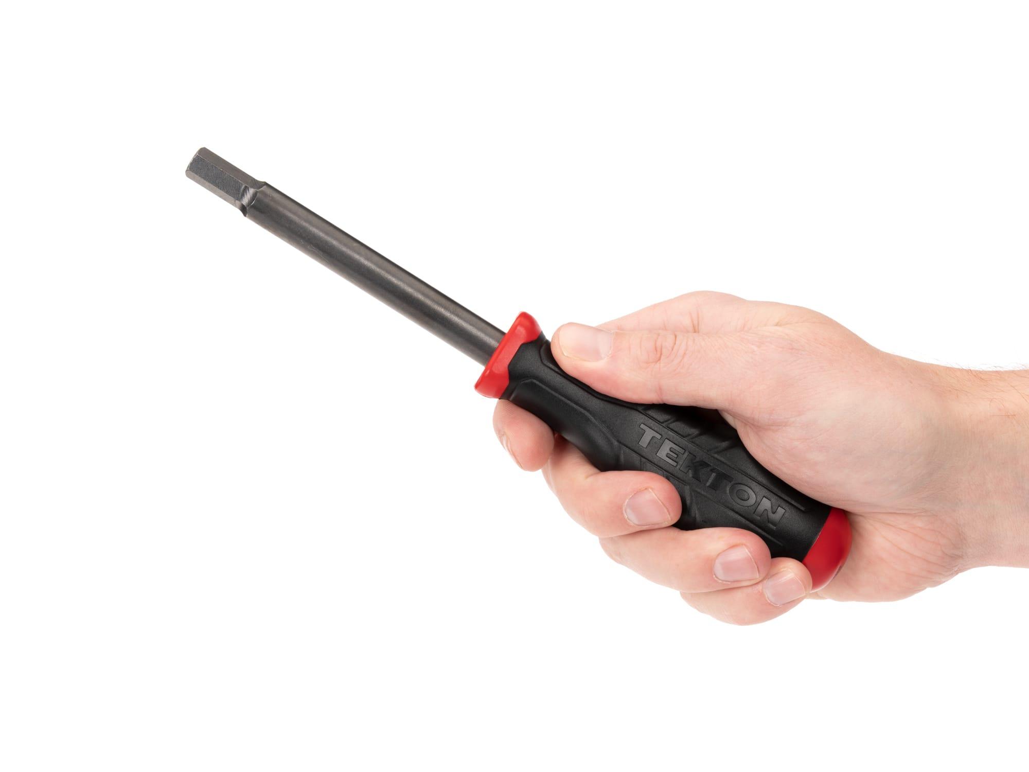 TEKTON DHX21090-T 9 mm Hex High-Torque Black Oxide Blade Screwdriver