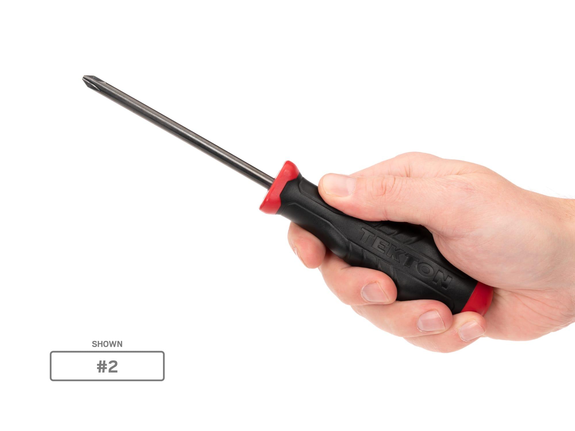 TEKTON DRV41237-T High-Torque Black Oxide Blade Screwdriver and Nut Driver Set (61-Piece)