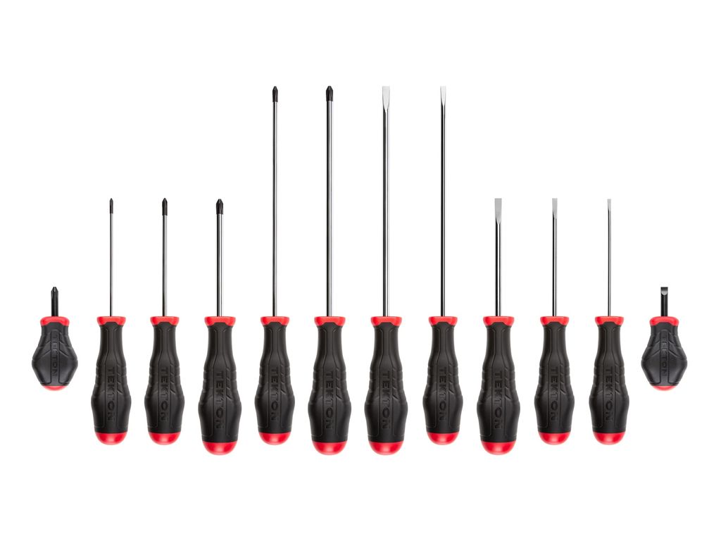 HighTorque Screwdriver Set (12Piece) TEKTON Made in USA