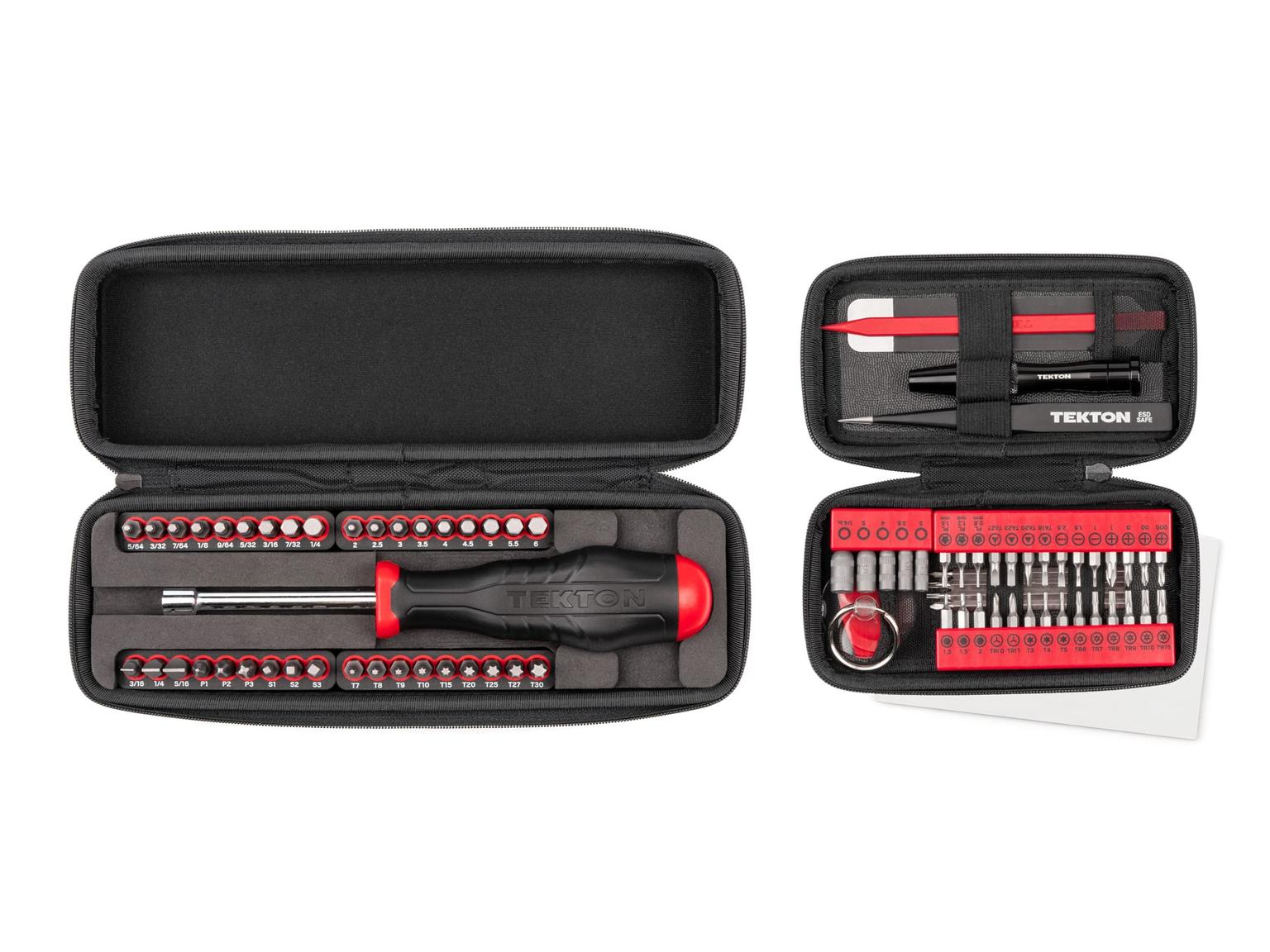 Everybit Tech Rescue Kit and 1/4 Inch Bit/Driver Set, 83-Piece with Cases