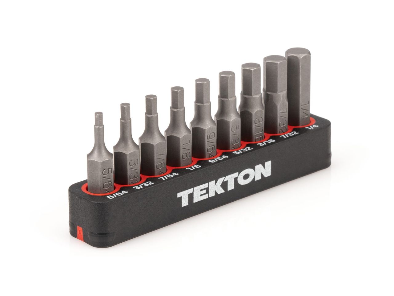 9Piece 1/4 Inch Hex Bit Set (Metric) TEKTON DZX93001