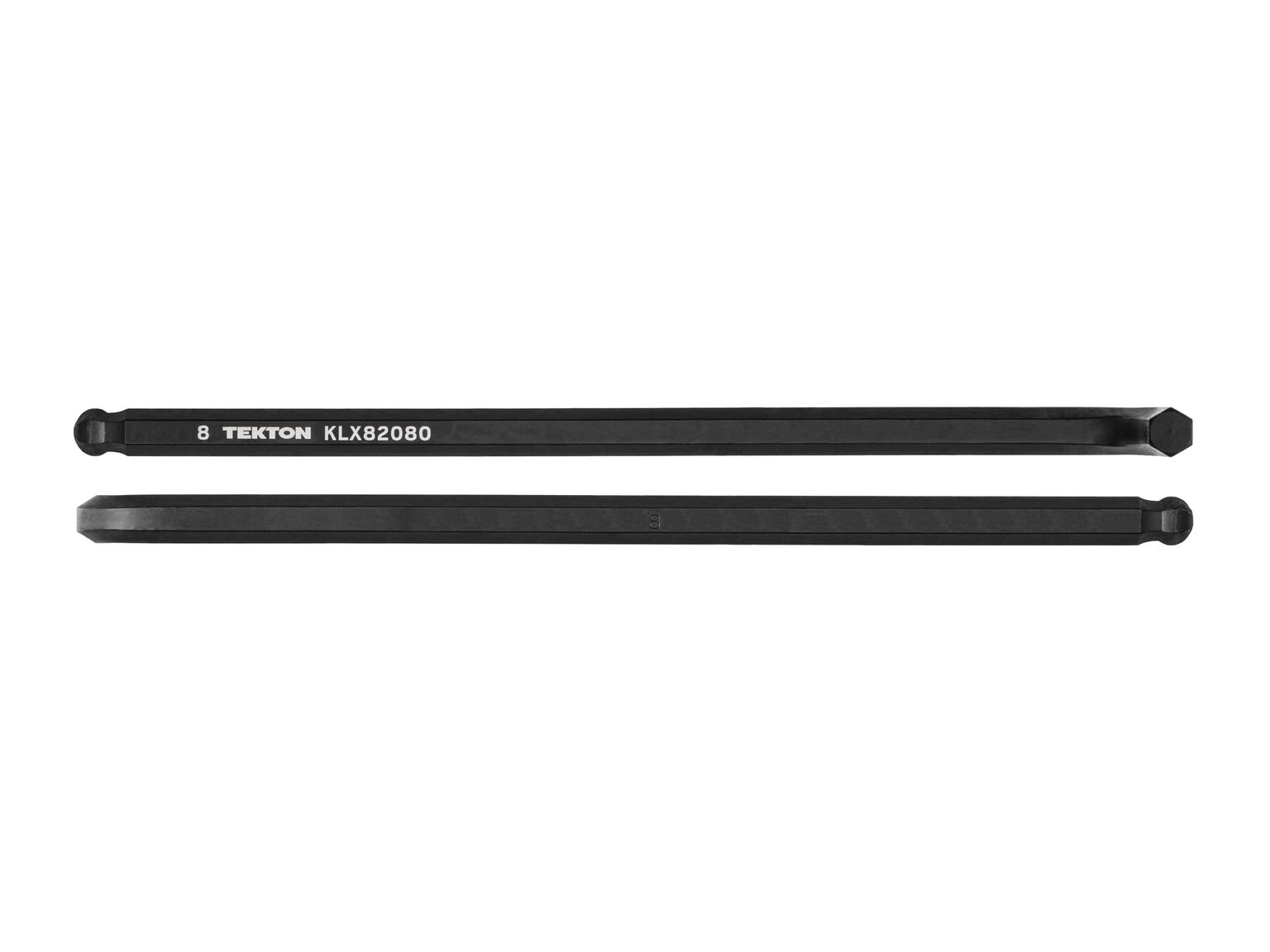 TEKTON KLX82080-T 8 mm Ball End Hex L-Key