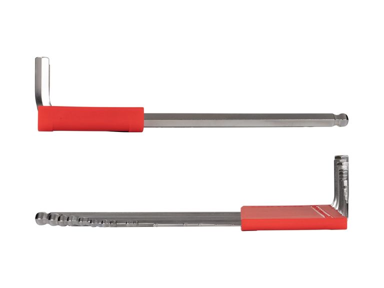 Metric Ball End Hex Key Set (15Piece) TEKTON KLX91201