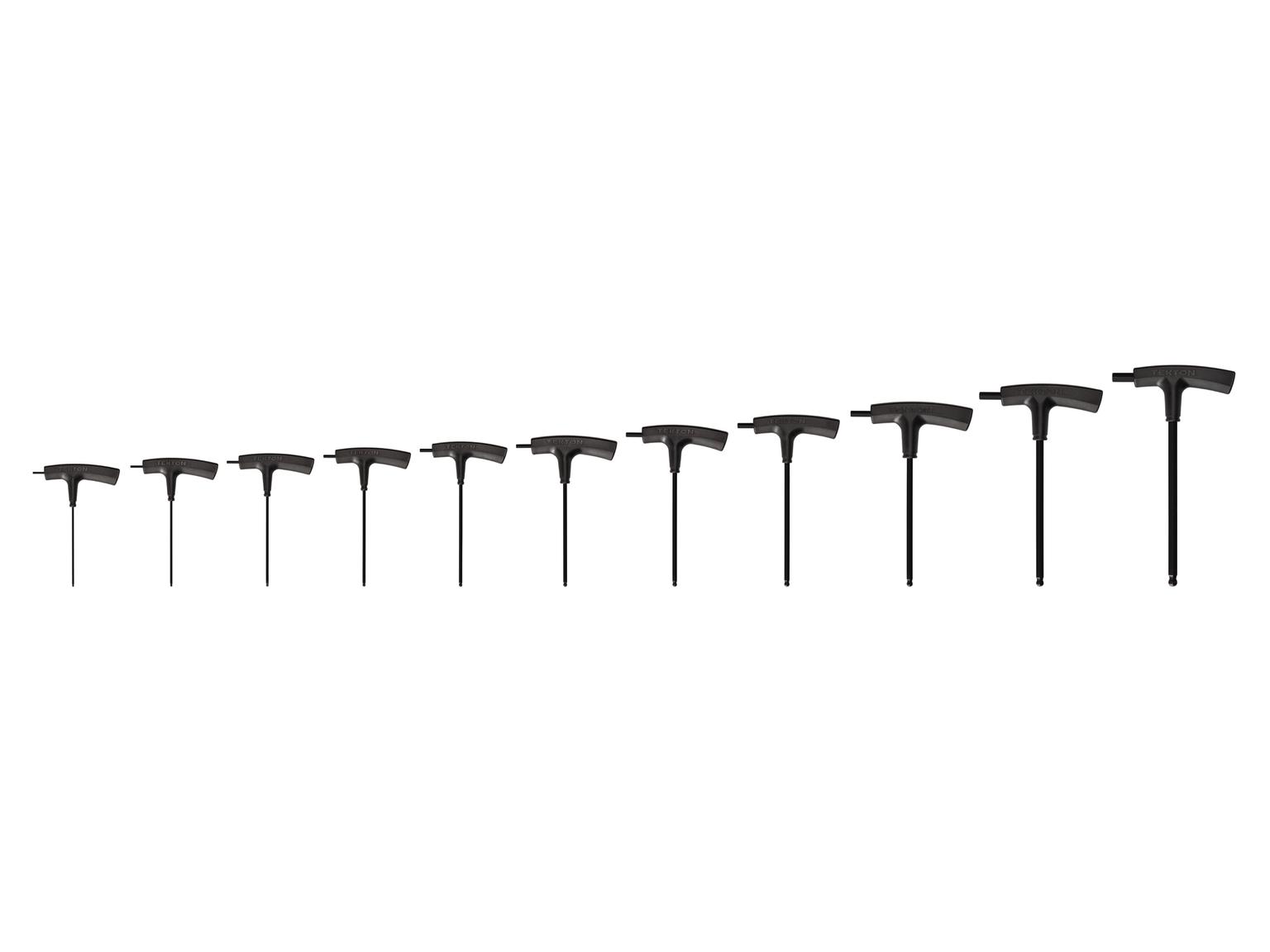 TEKTON KTX90101-T Ball End Hex T-Handle Key Set, 11-Piece (5/64-3/8 in.)