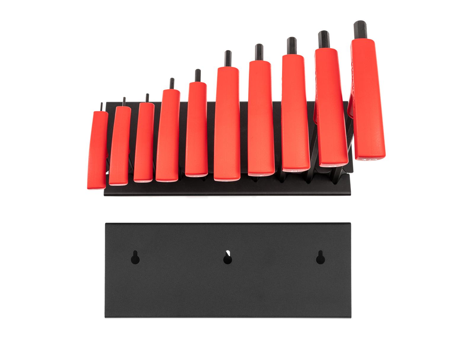 TEKTON KTX92201-T Ball End Hex T-Handle Key Set with Stand, 10-Piece (2-10 mm)