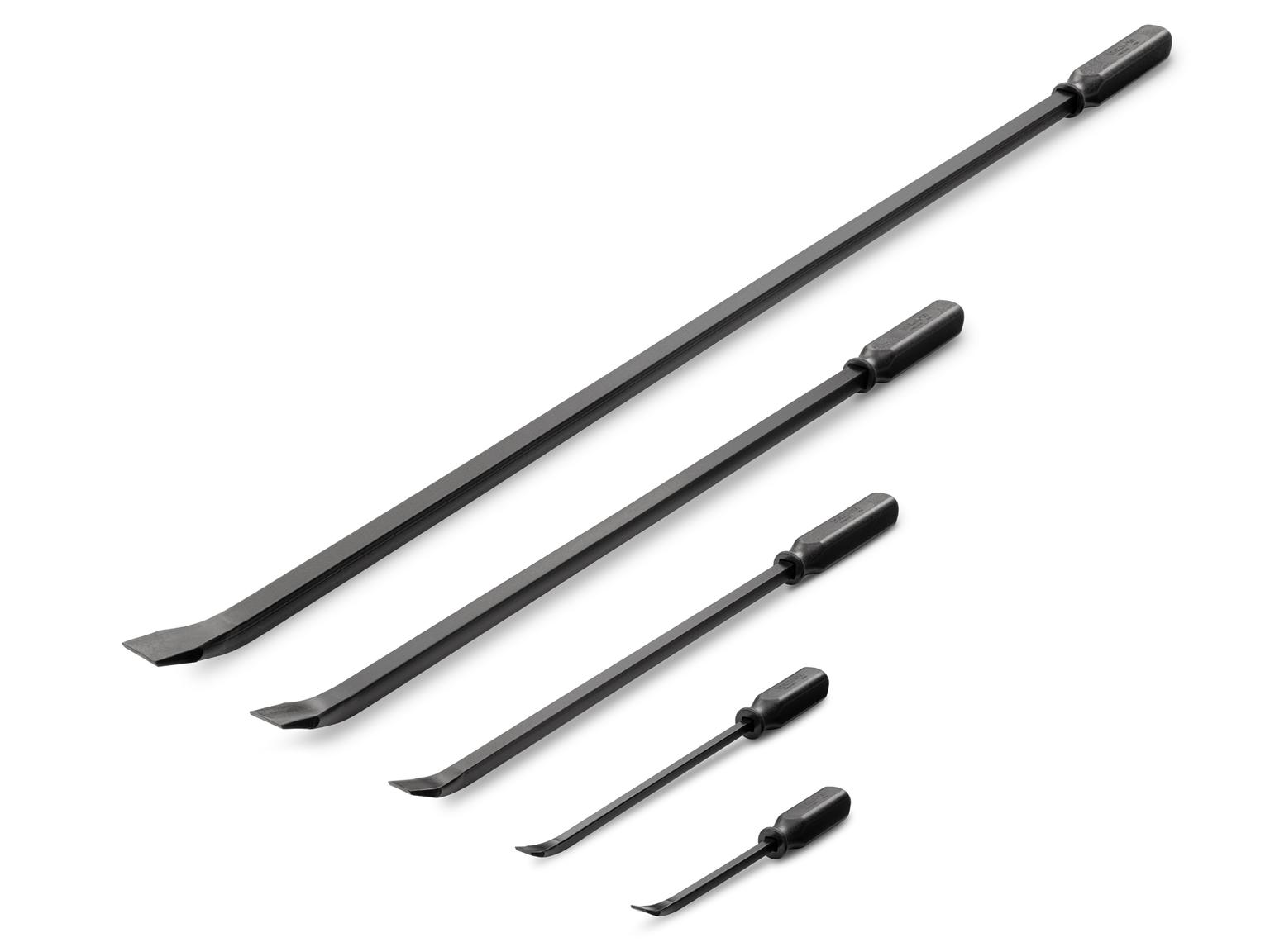 Angled End Handled Pry Bar Set, 5-Piece (12, 17, 25, 36, 45 Inch)