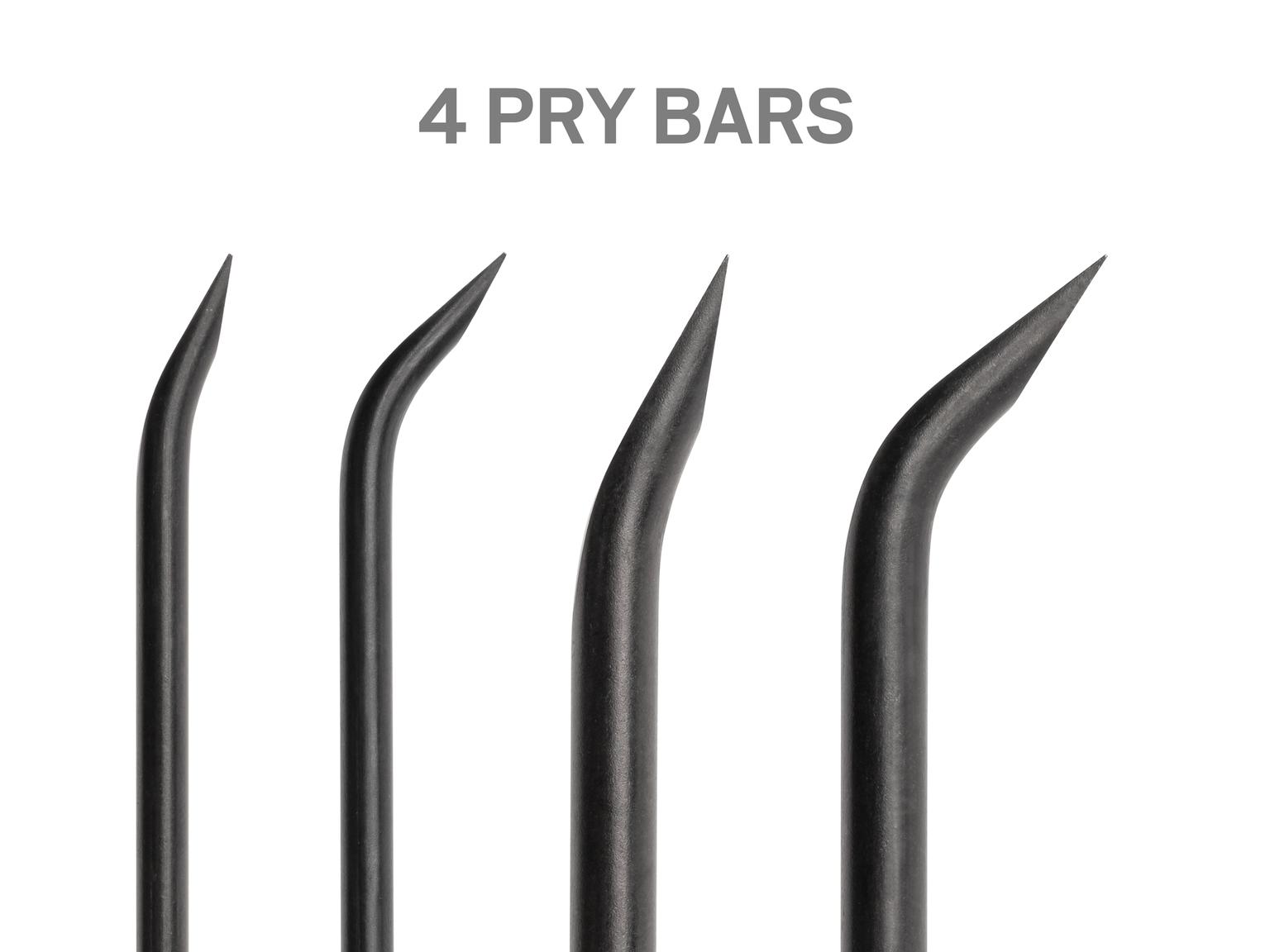 TEKTON LVR10003-T Pick, Hook, and Mini Pry Bar Set (14-Piece)