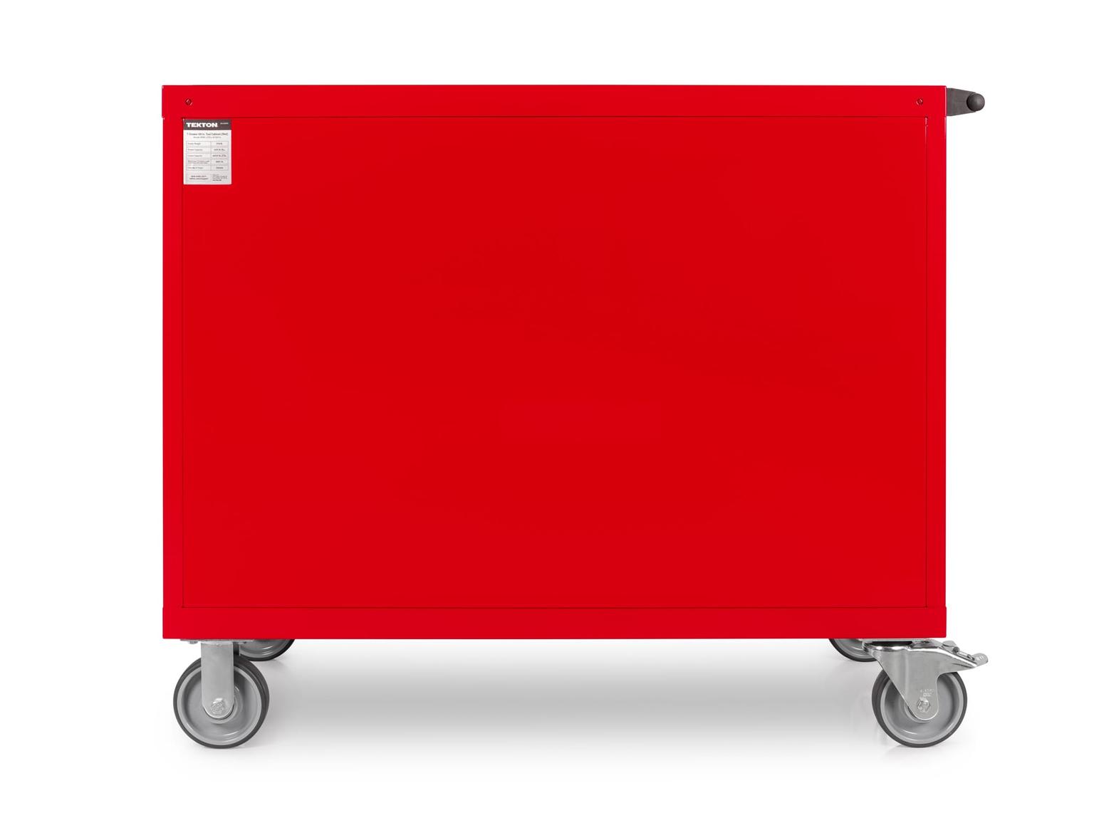 TEKTON OCL43200-T 7-Drawer Tool Cabinet, Red (48 W x 27 D x 41.5 H in.)
