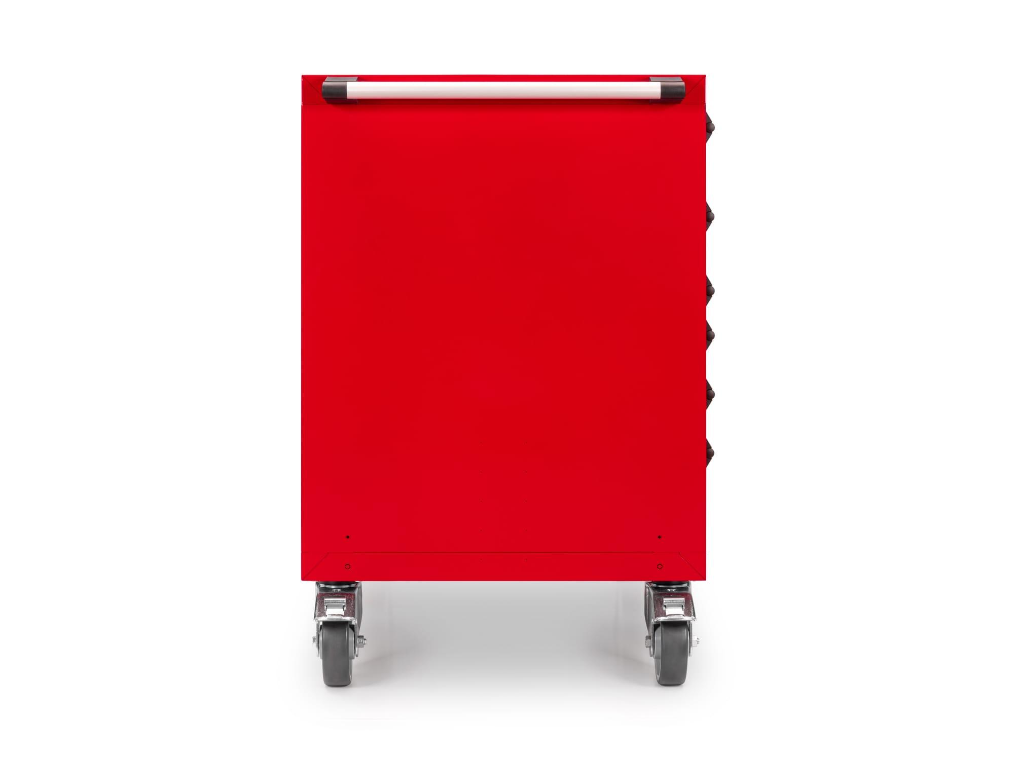 TEKTON OCL43201-T 11-Drawer 50/50 Split Bank Tool Cabinet, Red (48 W x 27 D x 41.5 H in.)