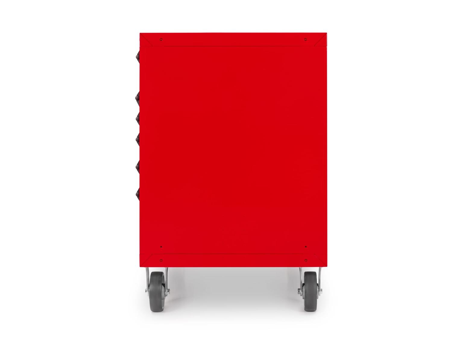 TEKTON OCL43201-T 11-Drawer 50/50 Split Bank Tool Cabinet, Red (48 W x 27 D x 41.5 H in.)