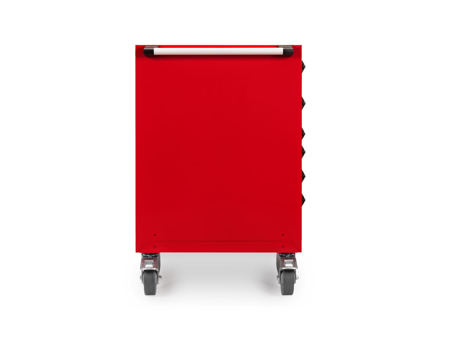 TEKTON OCL63201-T 11-Drawer 50/50 Split Bank Tool Cabinet, Red (60 W x 27 D x 41.5 H in.)