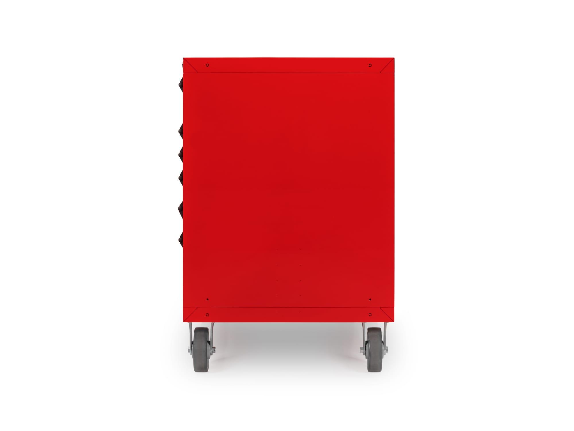 TEKTON OCL63201-T 11-Drawer 50/50 Split Bank Tool Cabinet, Red (60 W x 27 D x 41.5 H in.)