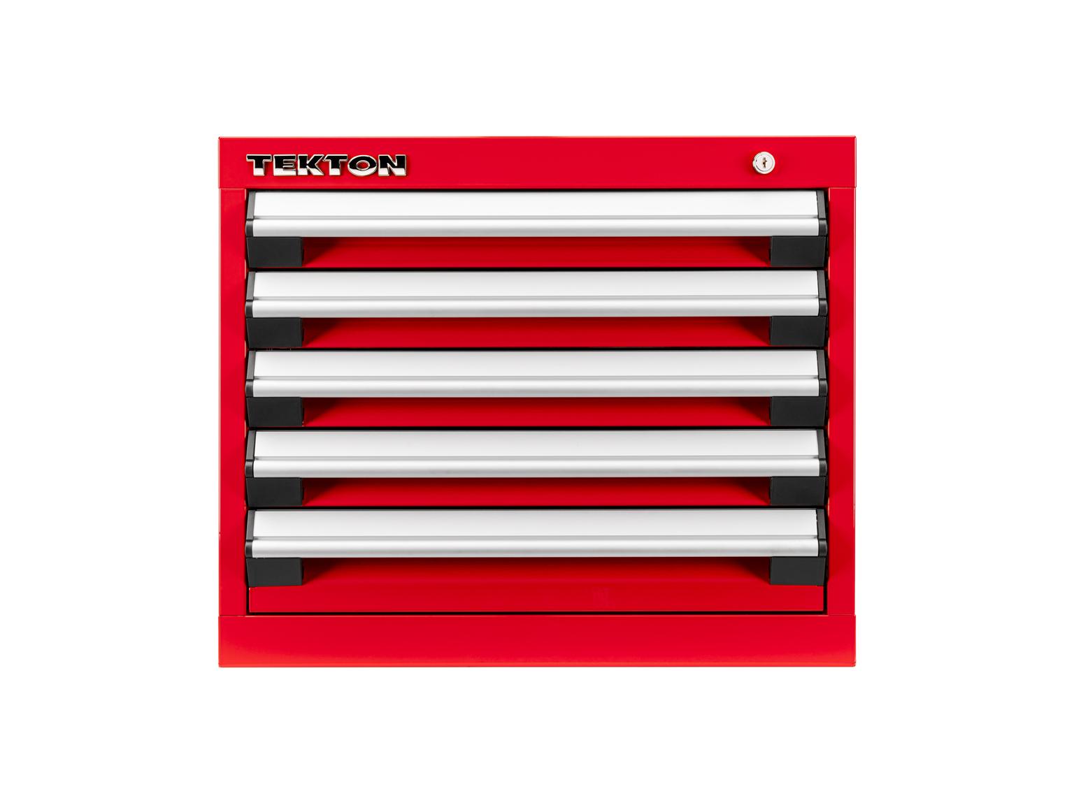 TEKTON OCU10201-T 5-Drawer Upper Tool Cabinet, Red (24 W x 18 D x 20 H in.)