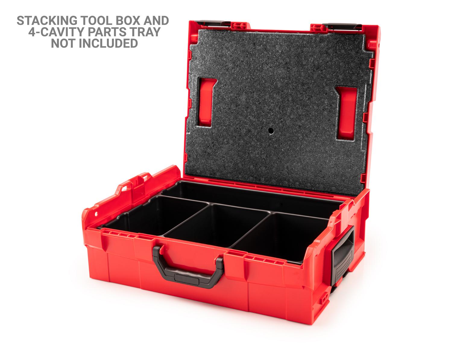 TEKTON OLB81201-T Lid Insert for Stacking Tool Box and Customizable Foam