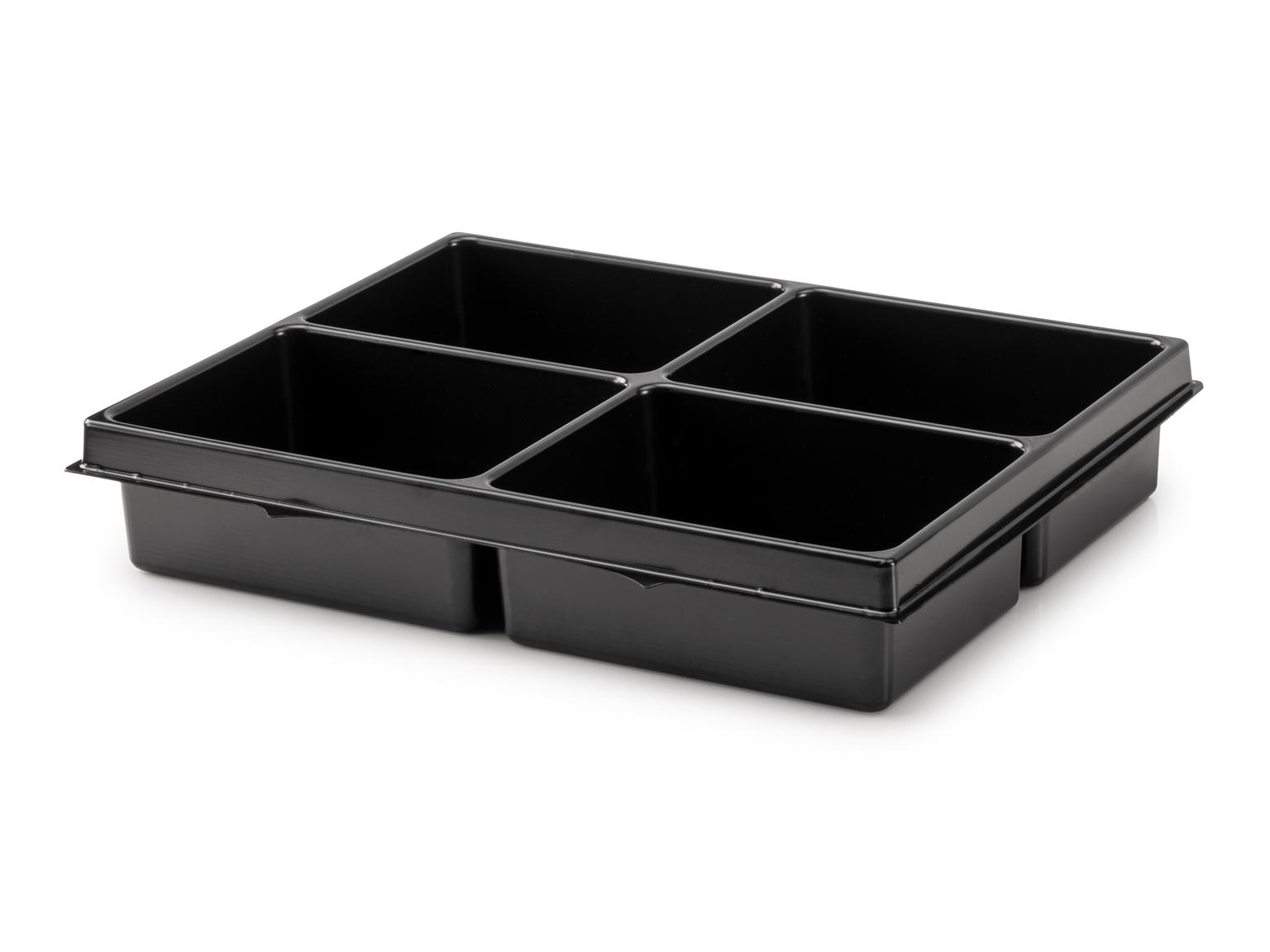 TEKTON OLB81304-T 4-Cavity Parts Tray for Lidded Drawer and Open Top Drawer