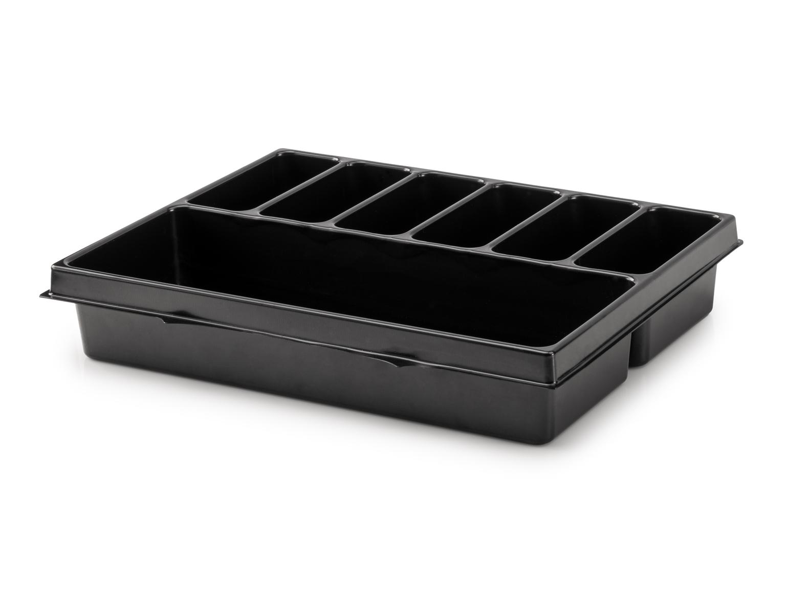 7-Cavity Parts Tray for Lidded Drawer and Open Top Drawer