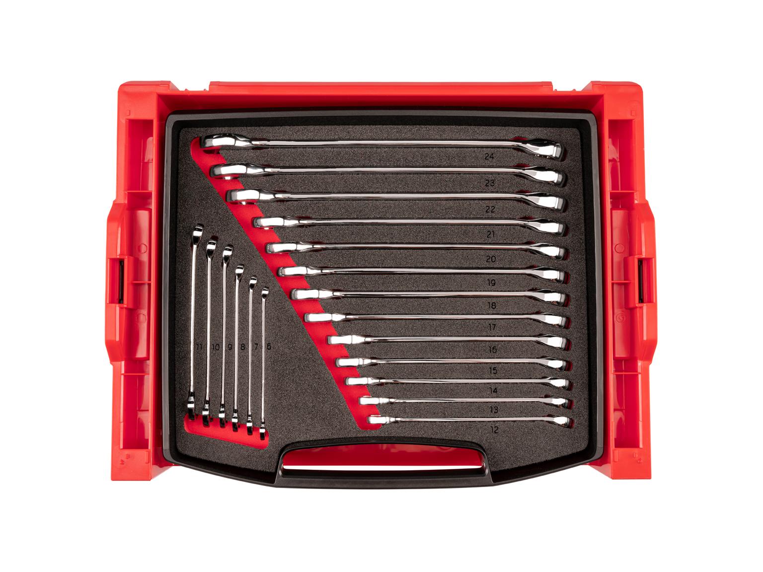 TEKTON OLB99003-T 248-Piece Tool Set in Modular Stacking Tool Cart (7-Drawer)