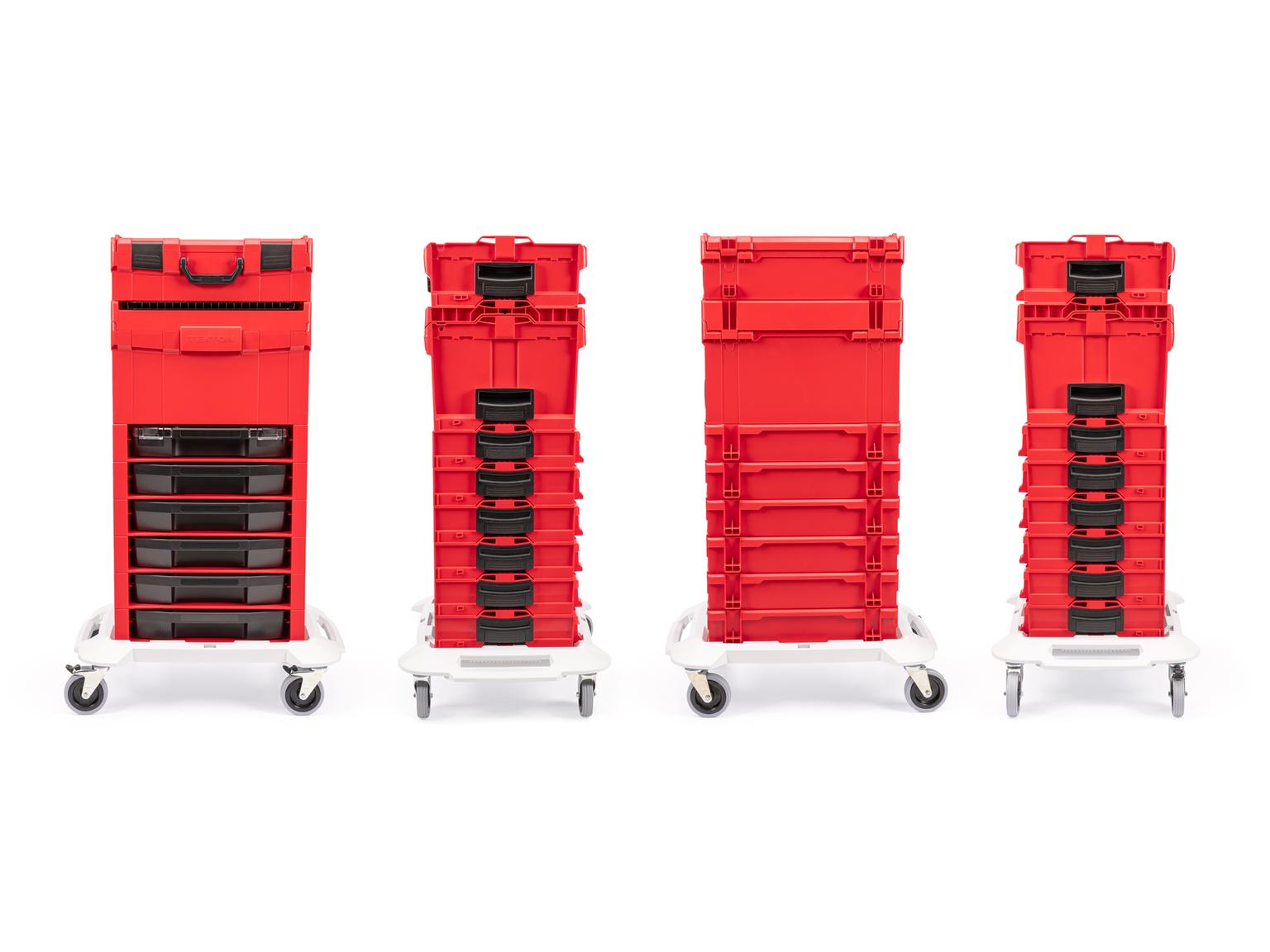 TEKTON OLB99901-T 239-Piece Tool Set in Modular Stacking Tool Cart (6-Drawer)