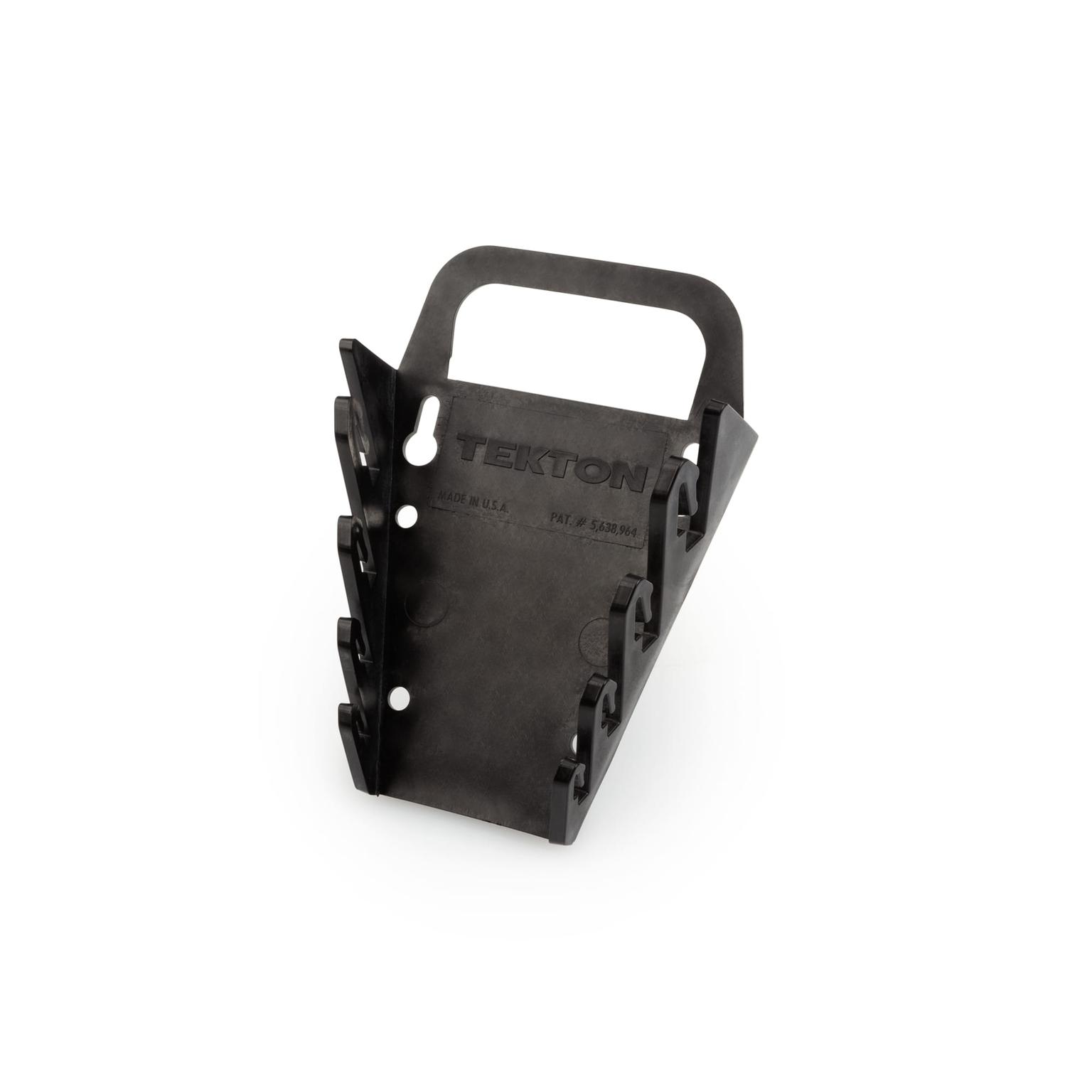 TEKTON ORG22104-T 4-Tool Ratcheting Box End Wrench Holder (Black)