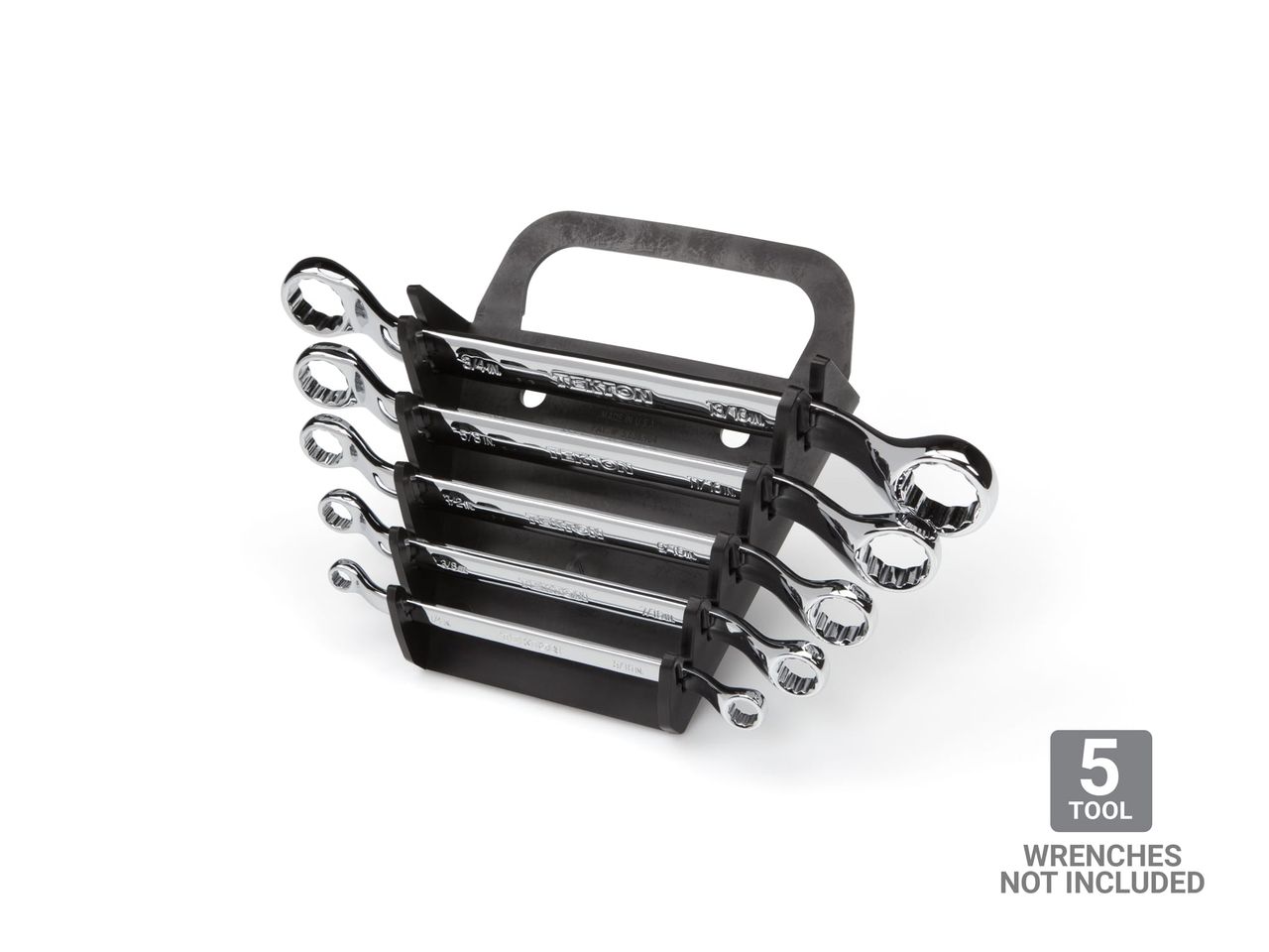 5Tool Box End Wrench Holder Black TEKTON Made in USA