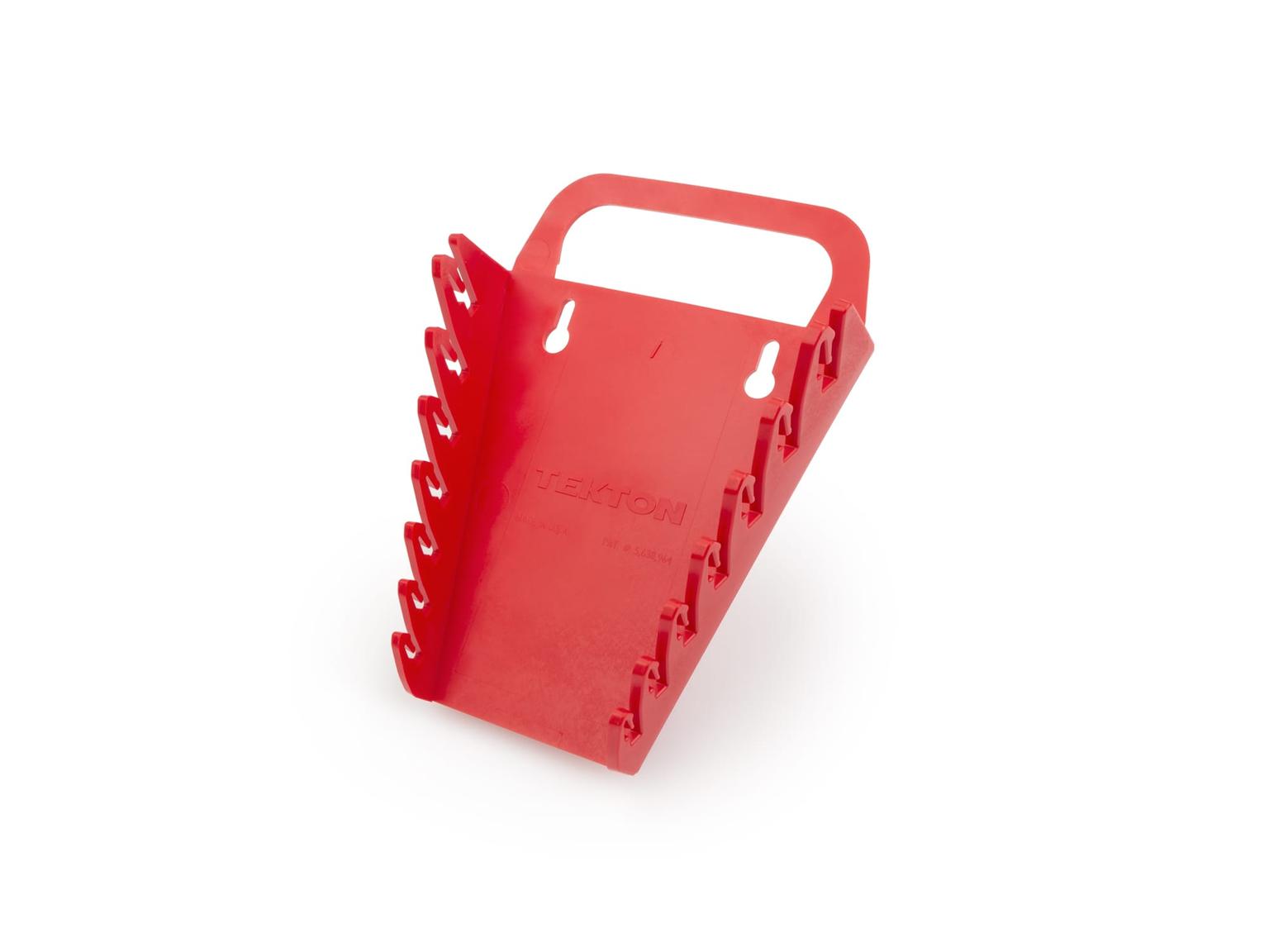 TEKTON ORG22407-T 7-Tool Box End Wrench Holder (Red)