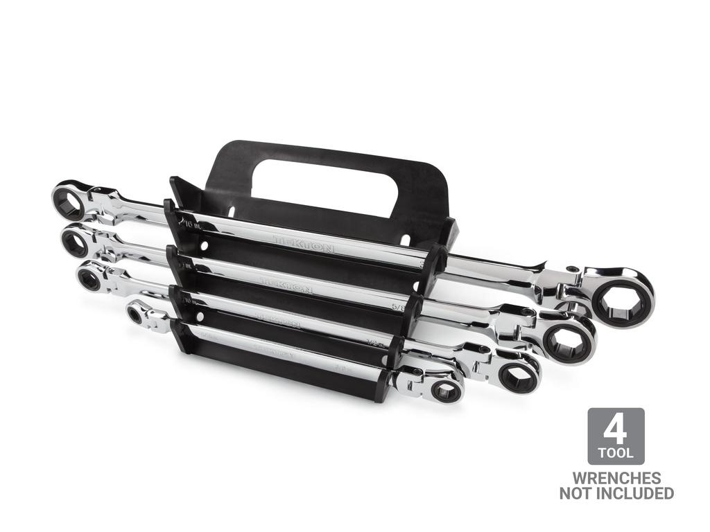 4Tool Long Box End Wrench Holder Black TEKTON Made in USA