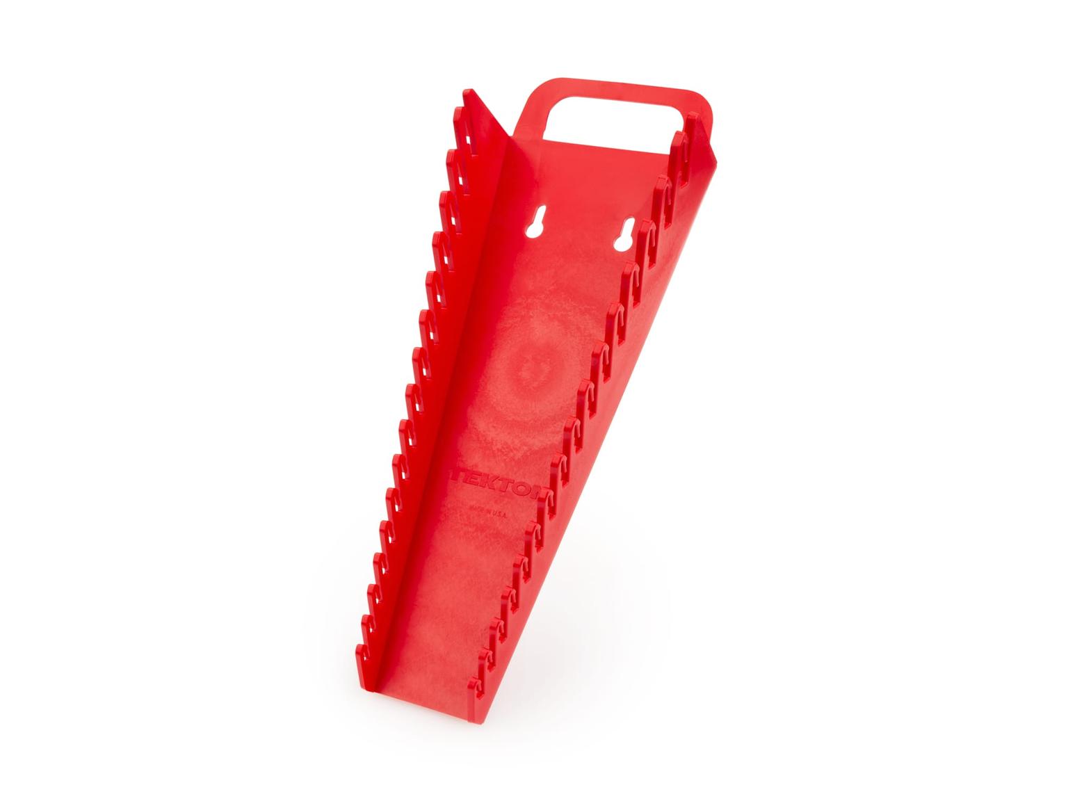 TEKTON ORG23216-T 16-Tool Angle Head Wrench Holder (Red)