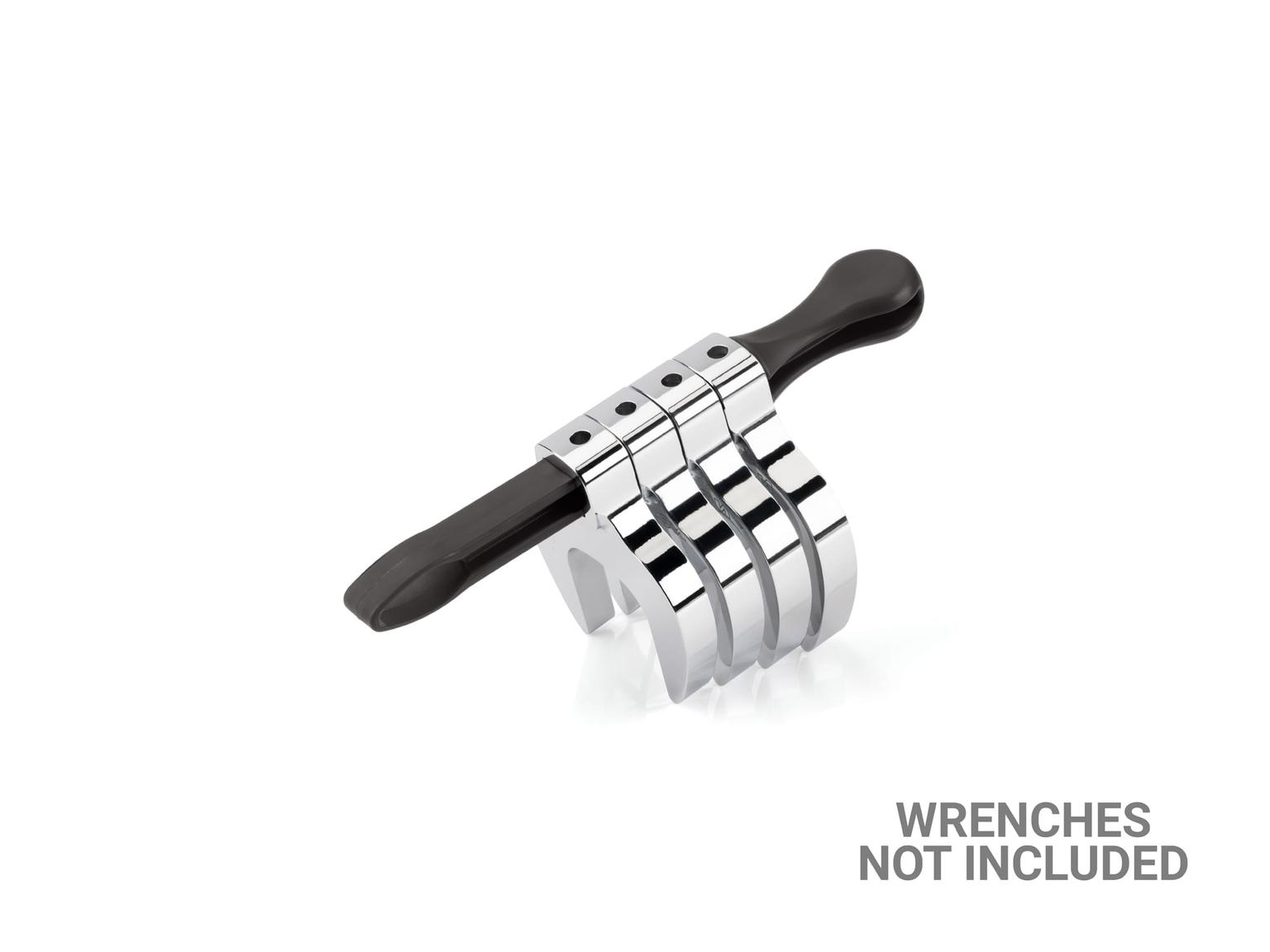 TEKTON ORG24307-T 1/2 Inch Drive x 7 Inch Crowfoot Wrench Organizer Key (Black)