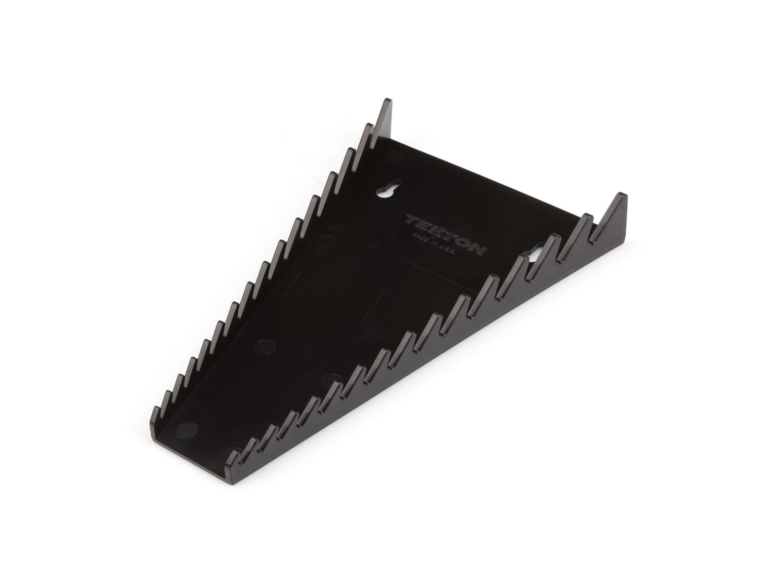 TEKTON ORG29115-T 15-Tool Combination Wrench Organizer Rack (Black)