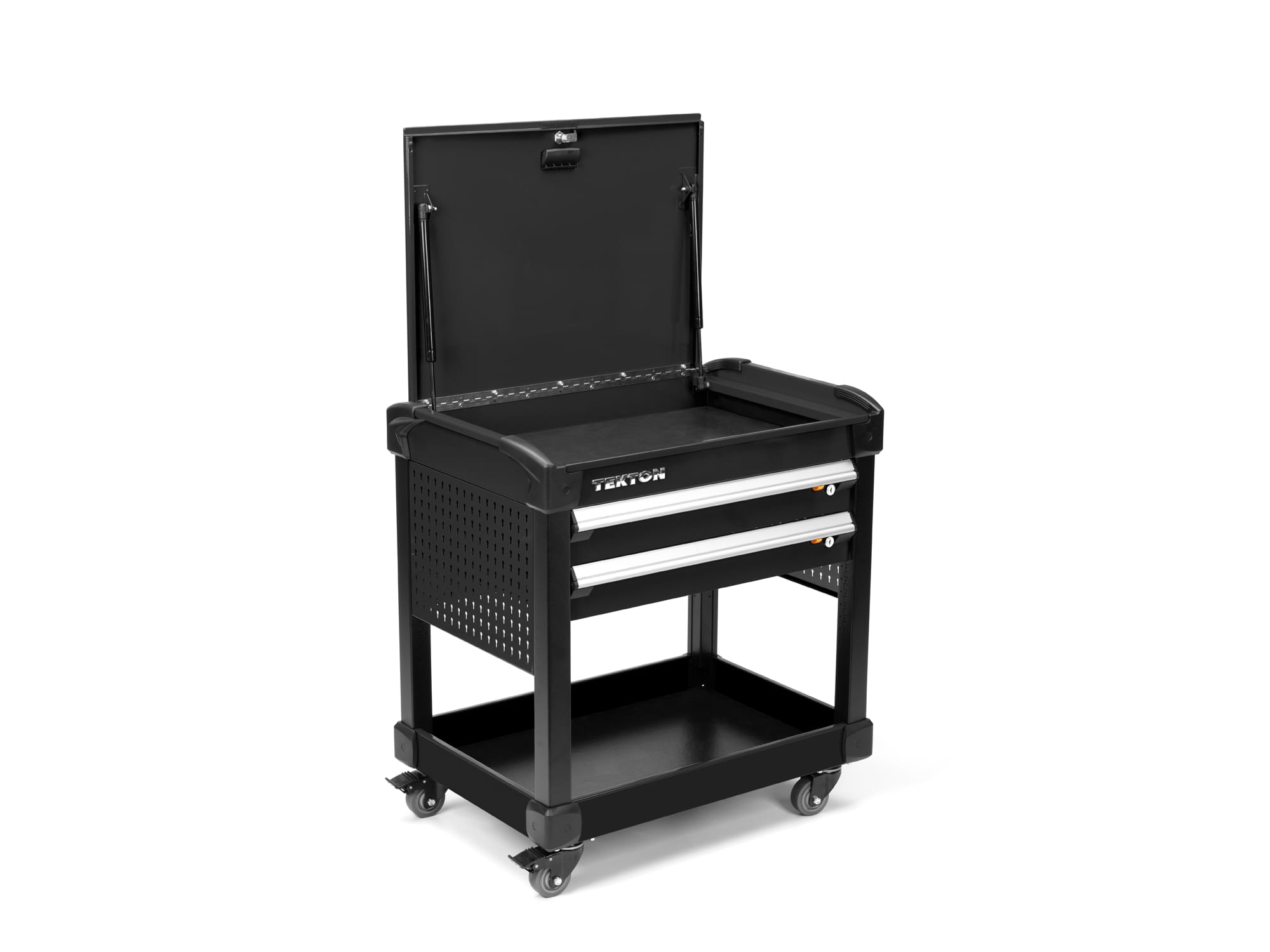 33 Inch 2-Drawer Tool Cart (Carbon) | ORG65104 | TEKTON