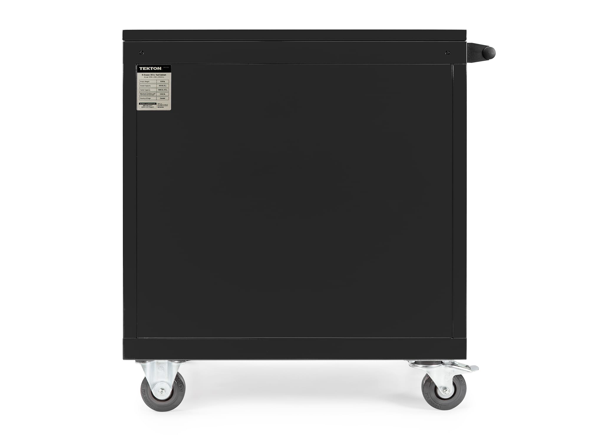30 Inch Wide 6-Drawer Tool Cabinet (Carbon) | TEKTON | ORG71100
